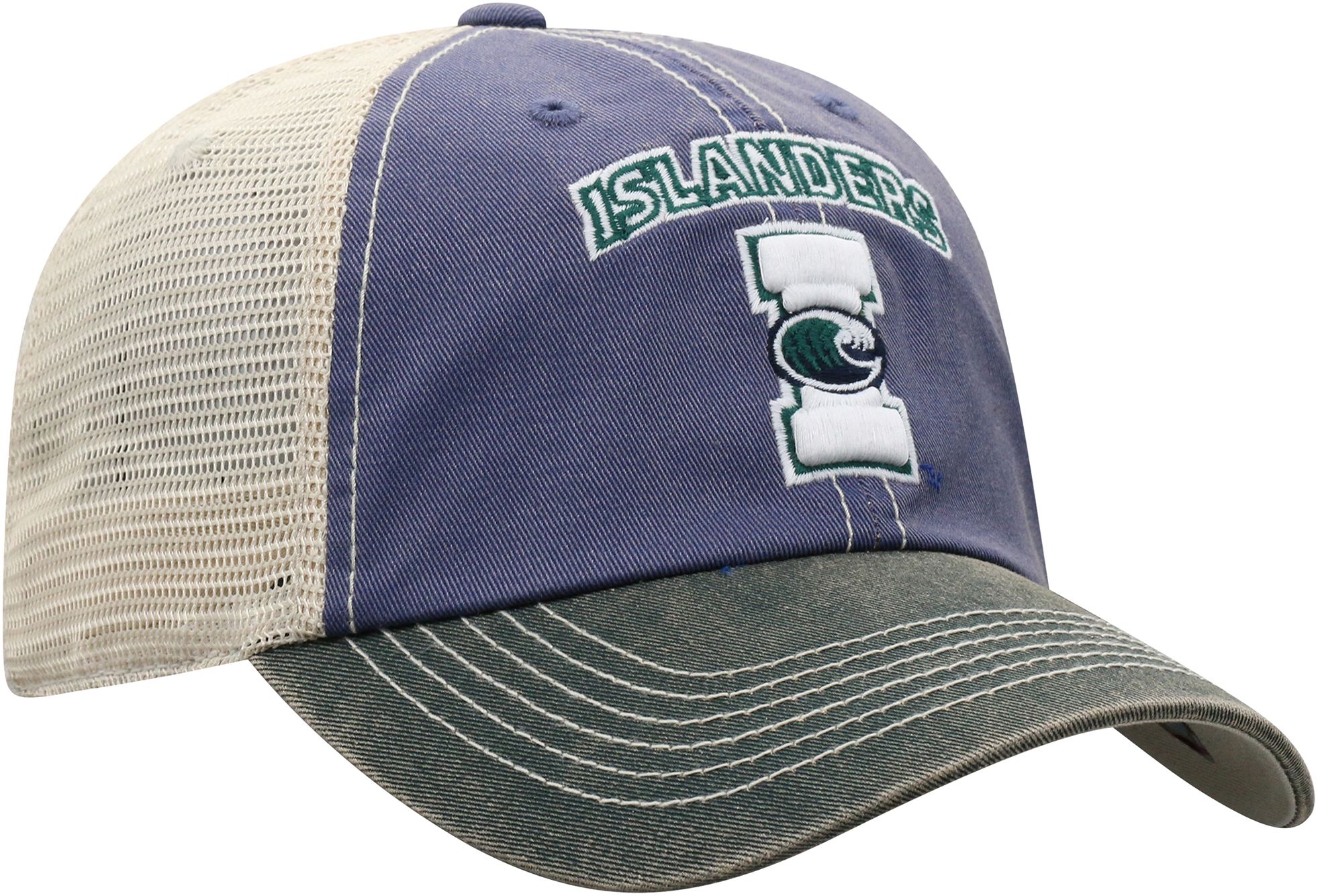Top of the World Men's Texas A&M-Corpus Christi Islanders Blue/White Off Road Adjustable Hat product image