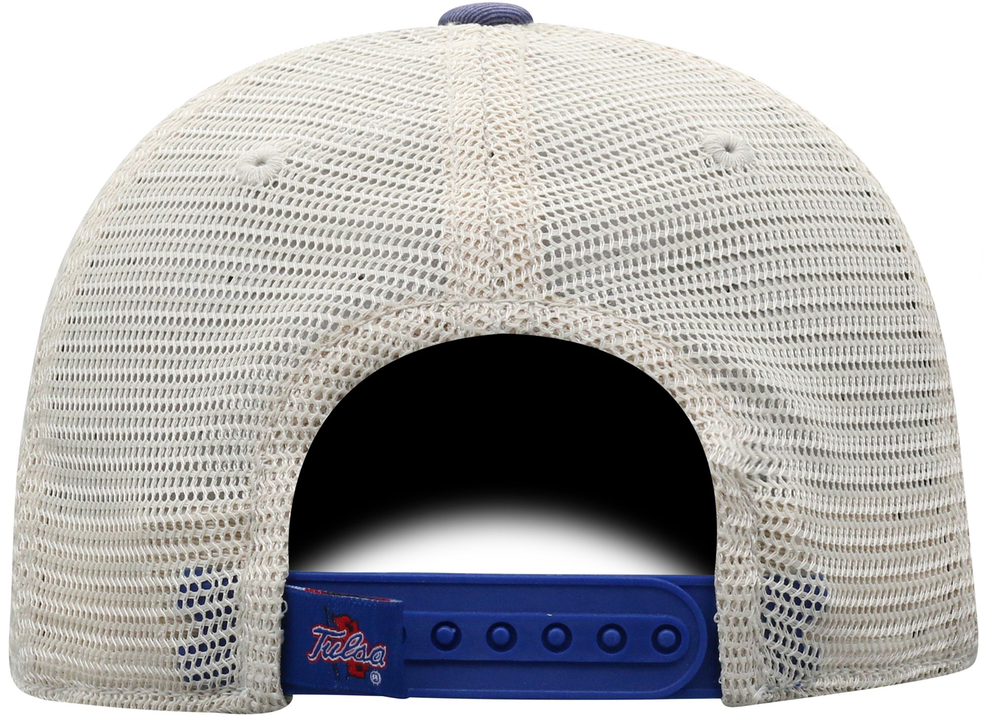 Top of the World Men's Tulsa Golden Hurricane Blue/White Off Road Adjustable Hat product image