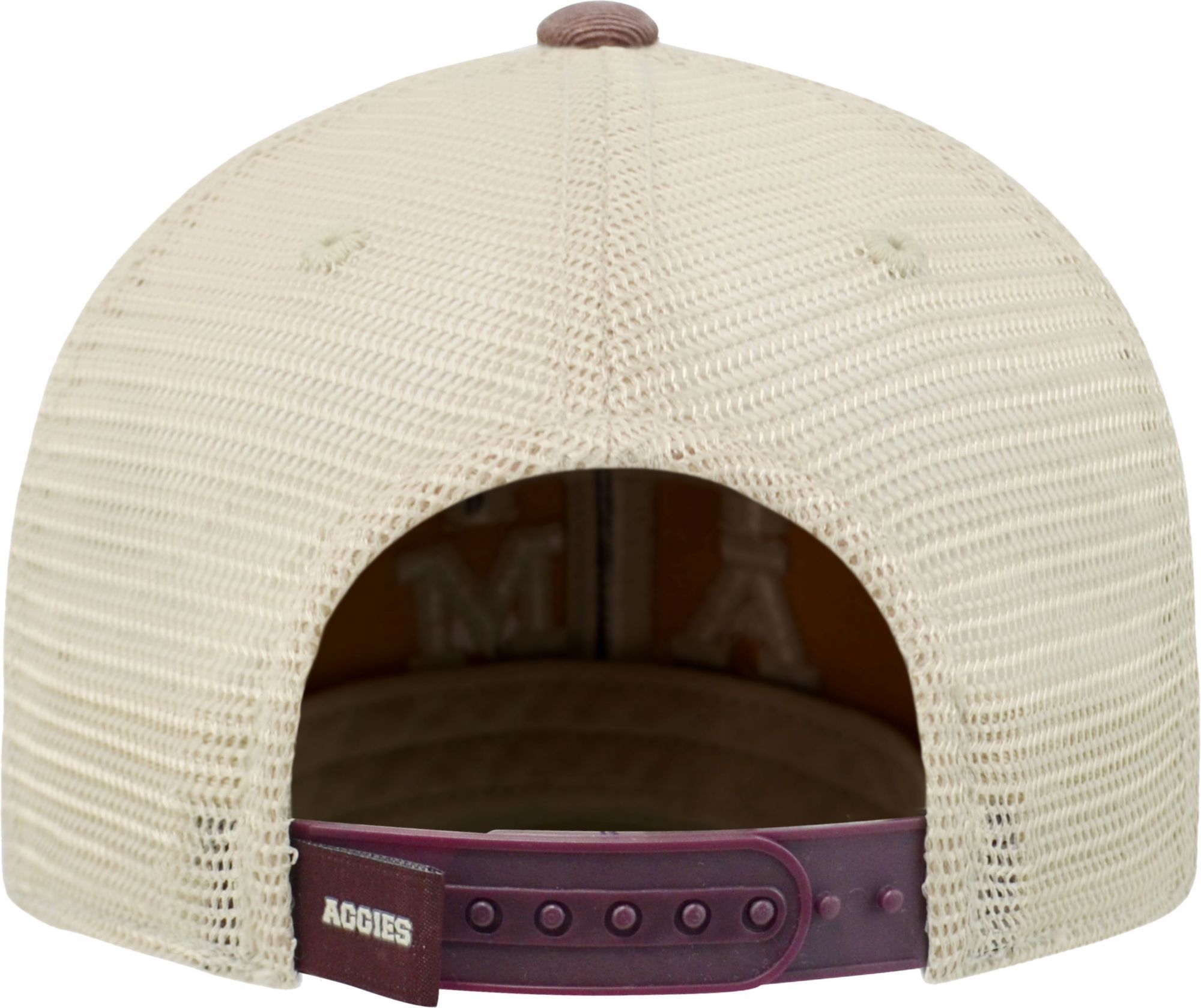 Top of the World Adult Texas A&M Aggies Maroon/White/Grey Off Road Adjustable Hat product image