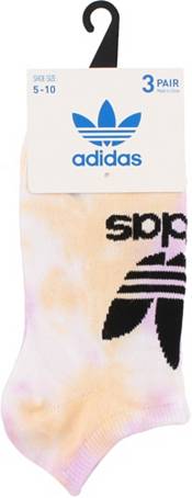 adidas Women's Originals Color Wash No Show Socks 3 Pack product image