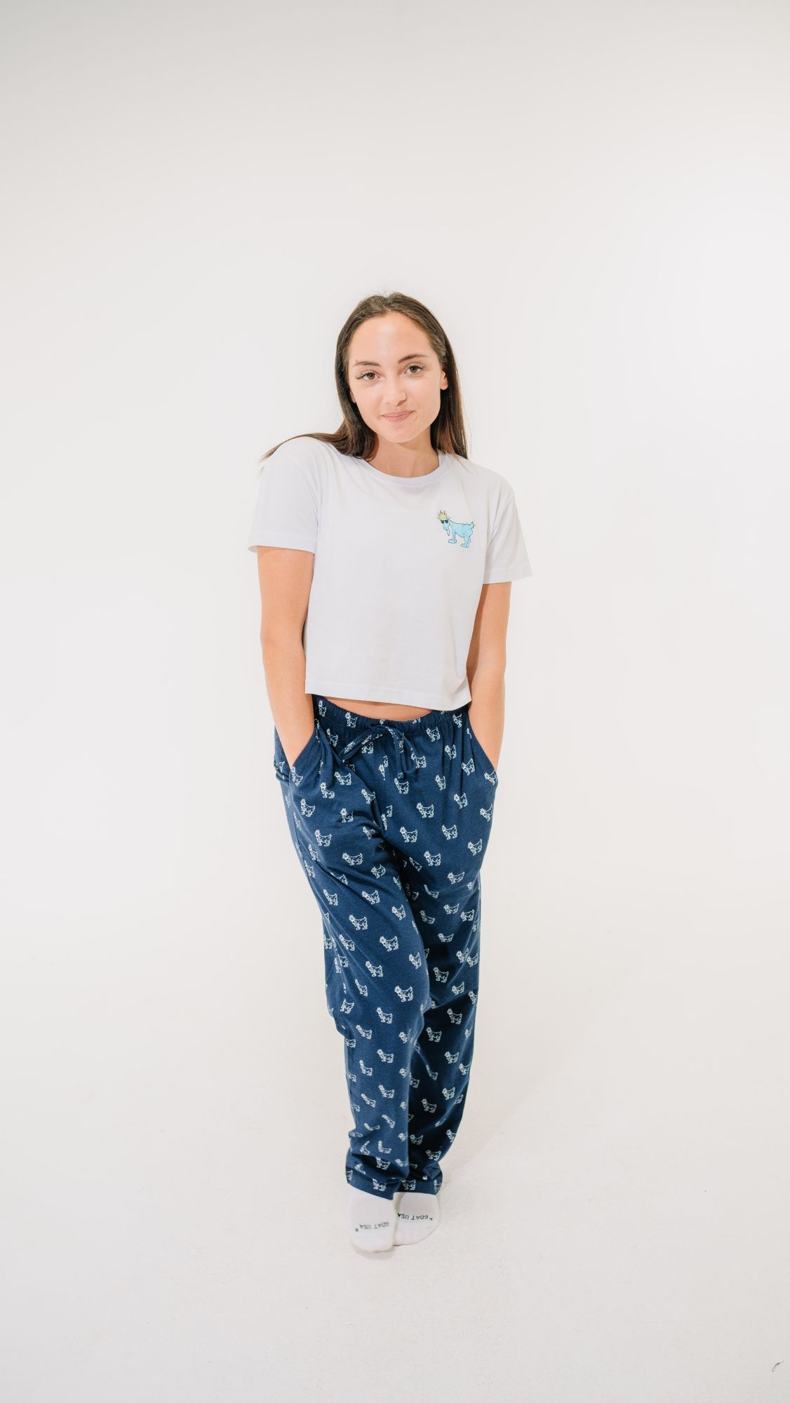 GOAT USA OG All-Over-Print Pajama Pants product image