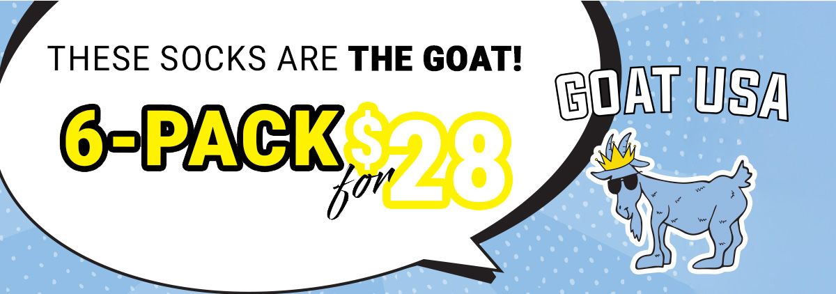 GOAT USA OG Socks (6 Pack) product image
