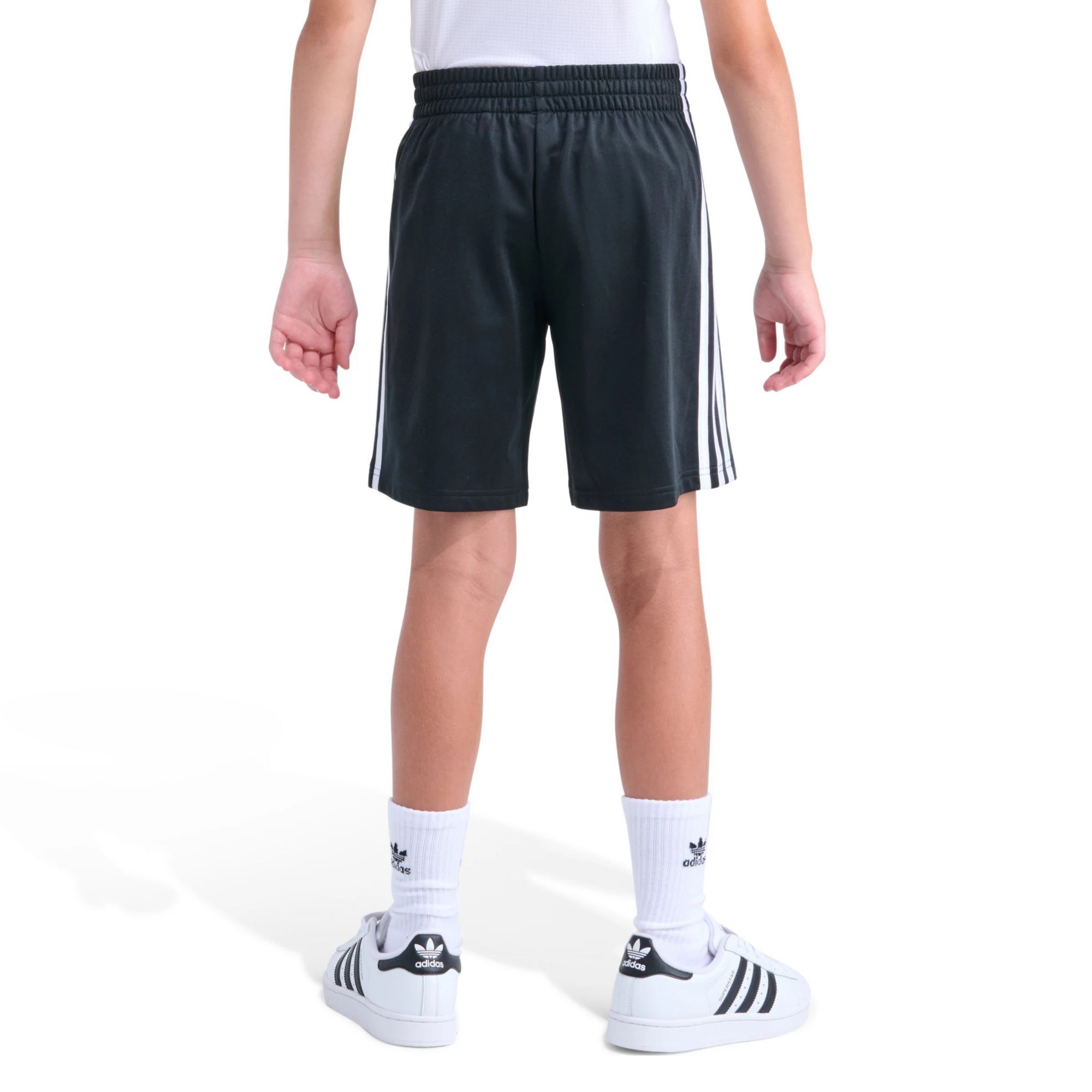 adidas Youth Originals Elastic Waistband 3-Stripe Tricot Short product image
