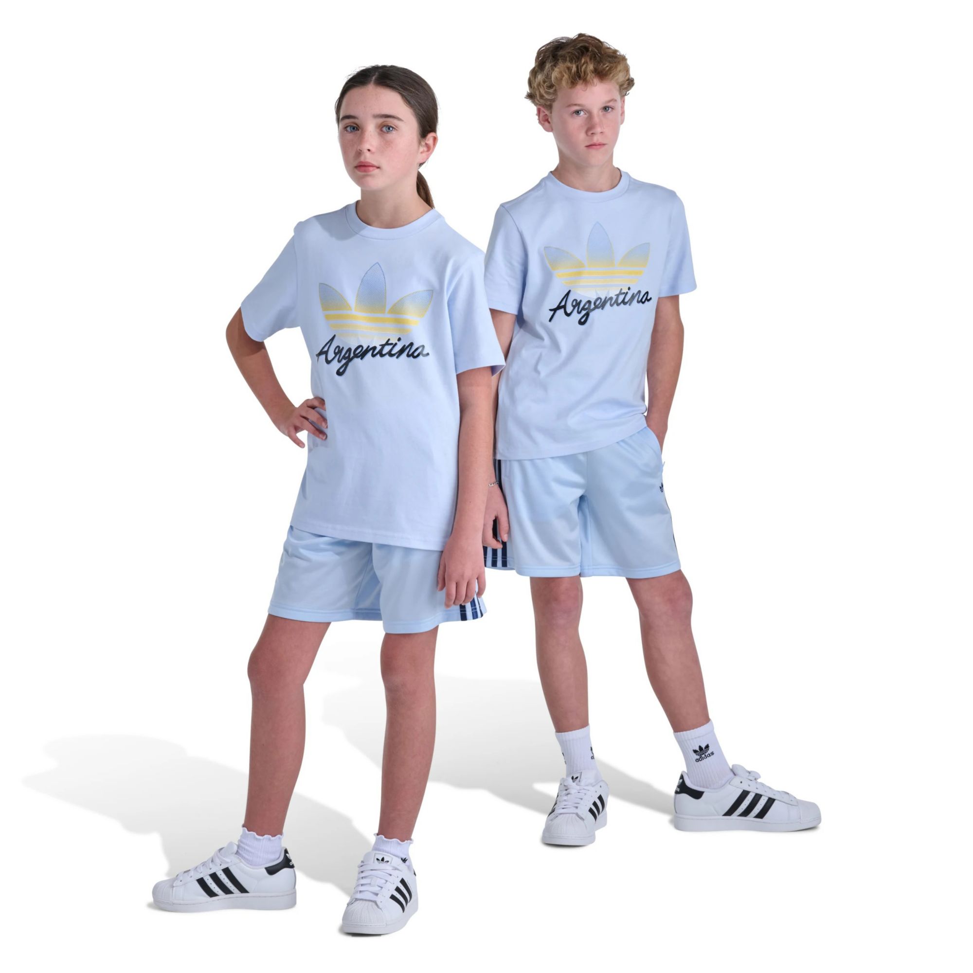 adidas Youth Originals Elastic Waistband 3-Stripe Tricot Short product image