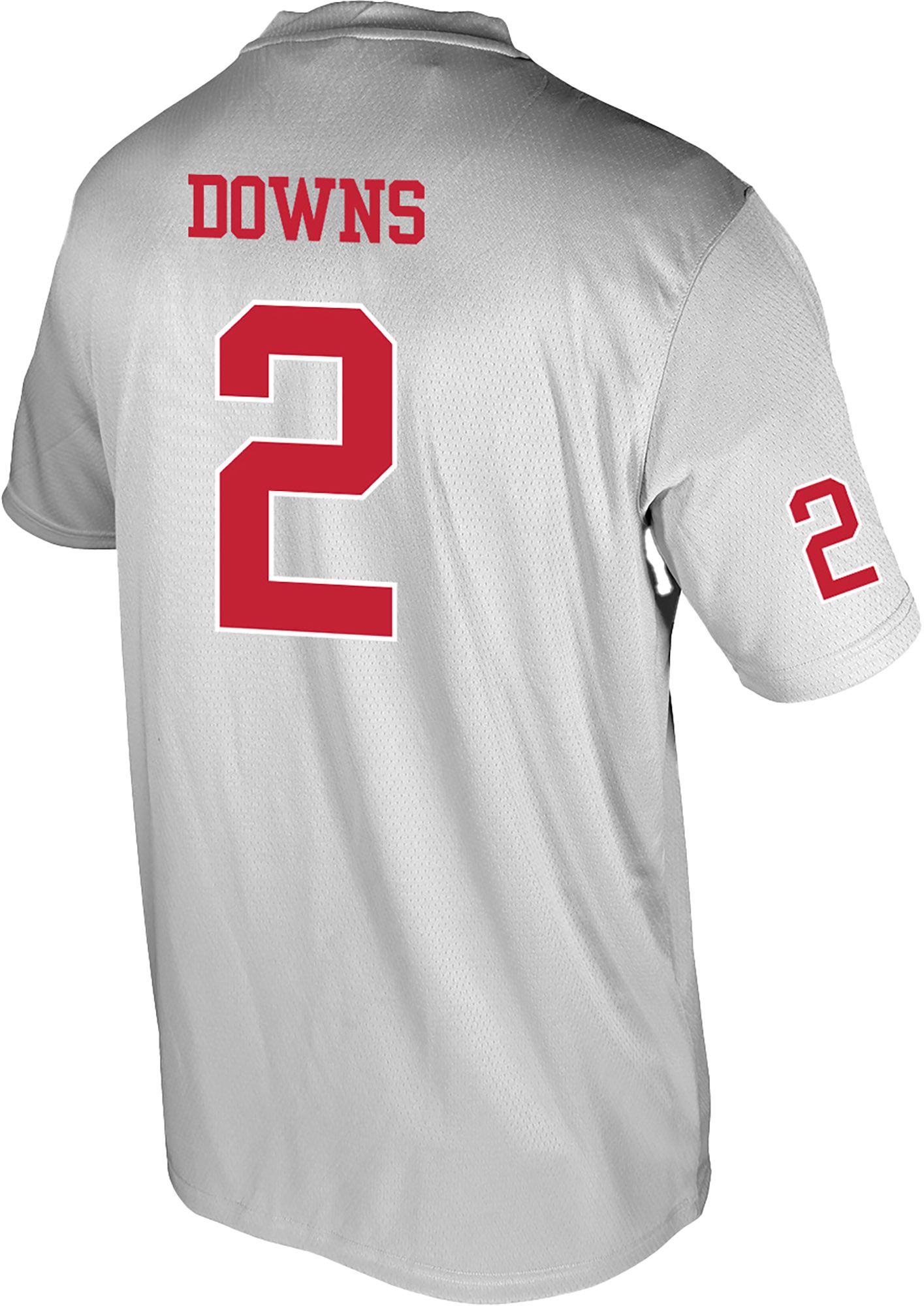 Genuine Collective Men's Ohio State Buckeyes Caleb Downs #2 Gray Alternate Jersey product image