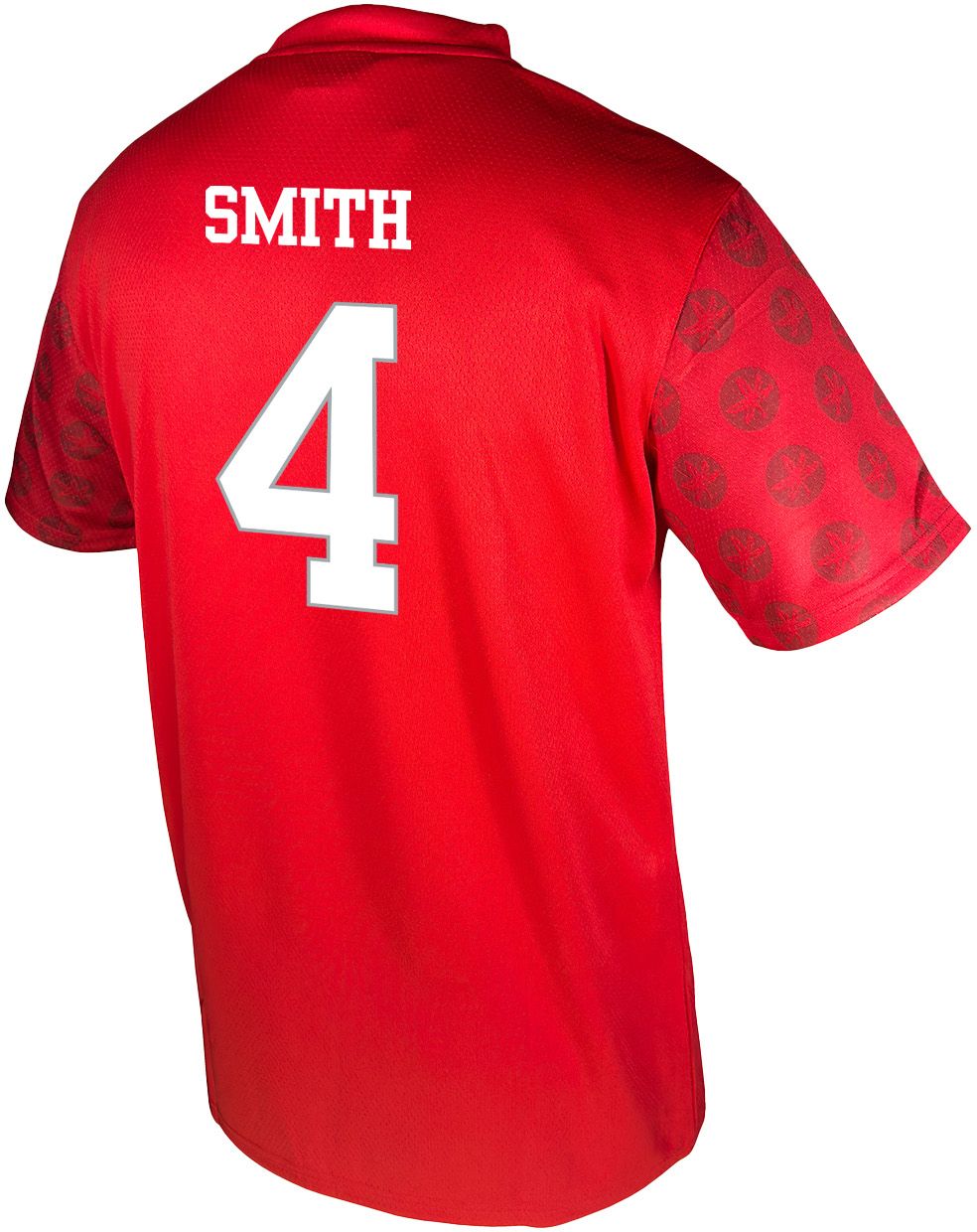 Genuine Collective Men's Ohio State Buckeyes Jeremiah Smith #4 Red Jersey product image
