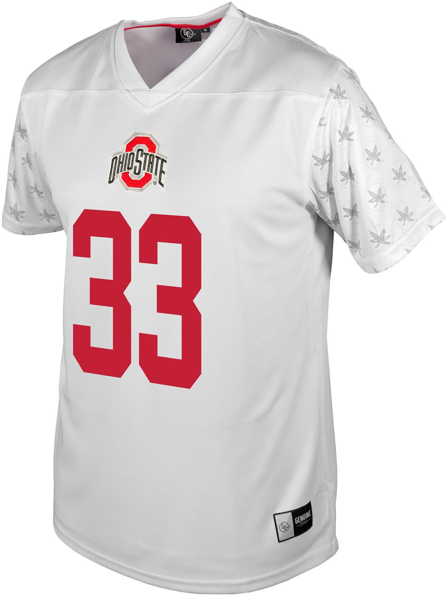 Genuine Collective Men's Ohio State Buckeyes Jack Sawyer #33 White Alternate Football Jersey product image