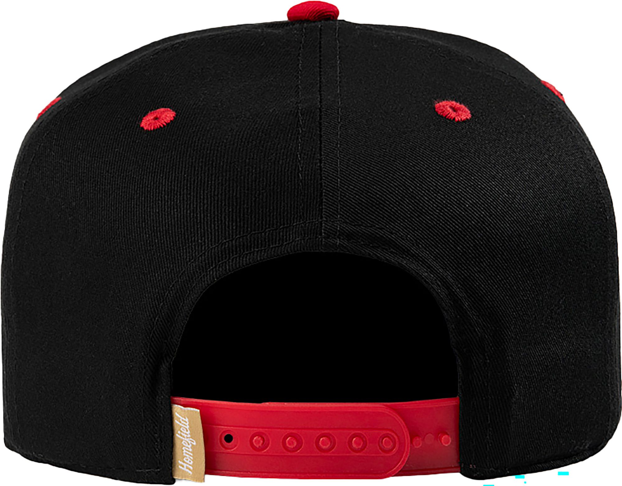 Homefield Adult Ohio State Buckeyes Black Buckeye Arch Logo Snapback Hat product image