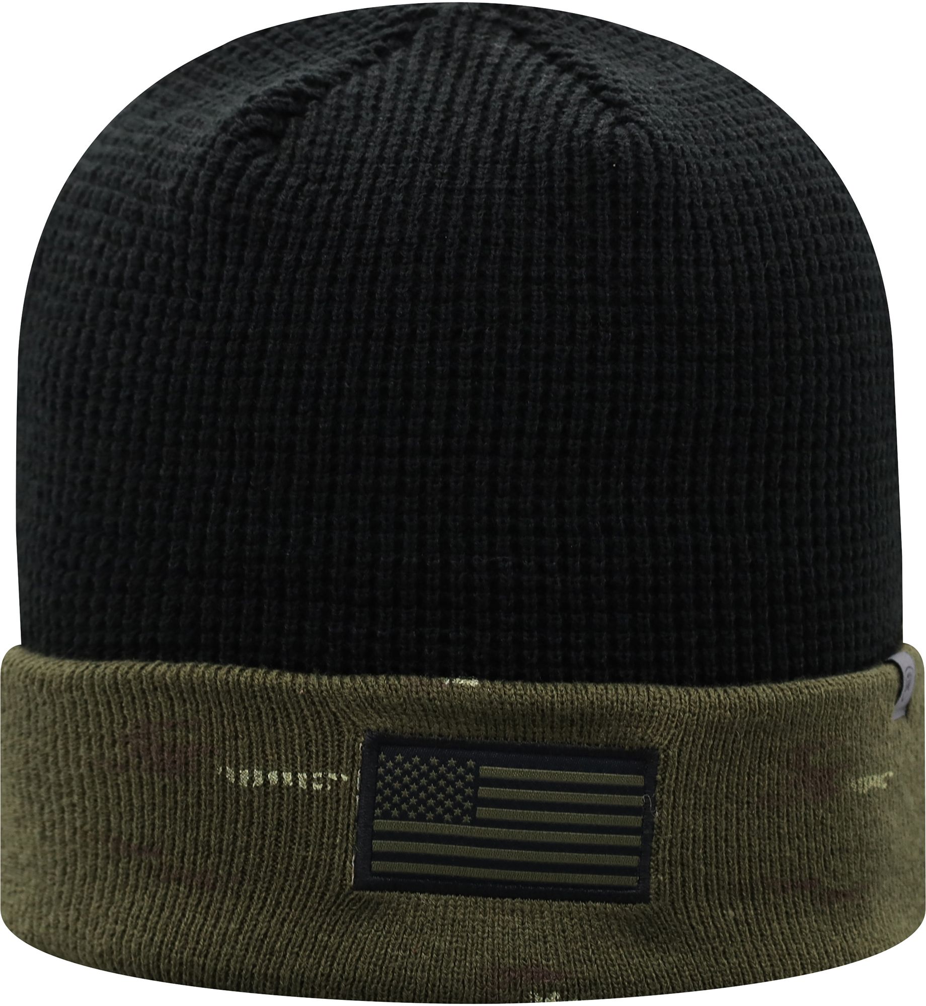 Top of the World Men's Indiana Hoosiers Black/Green OHT Military Appreciation Beanie product image