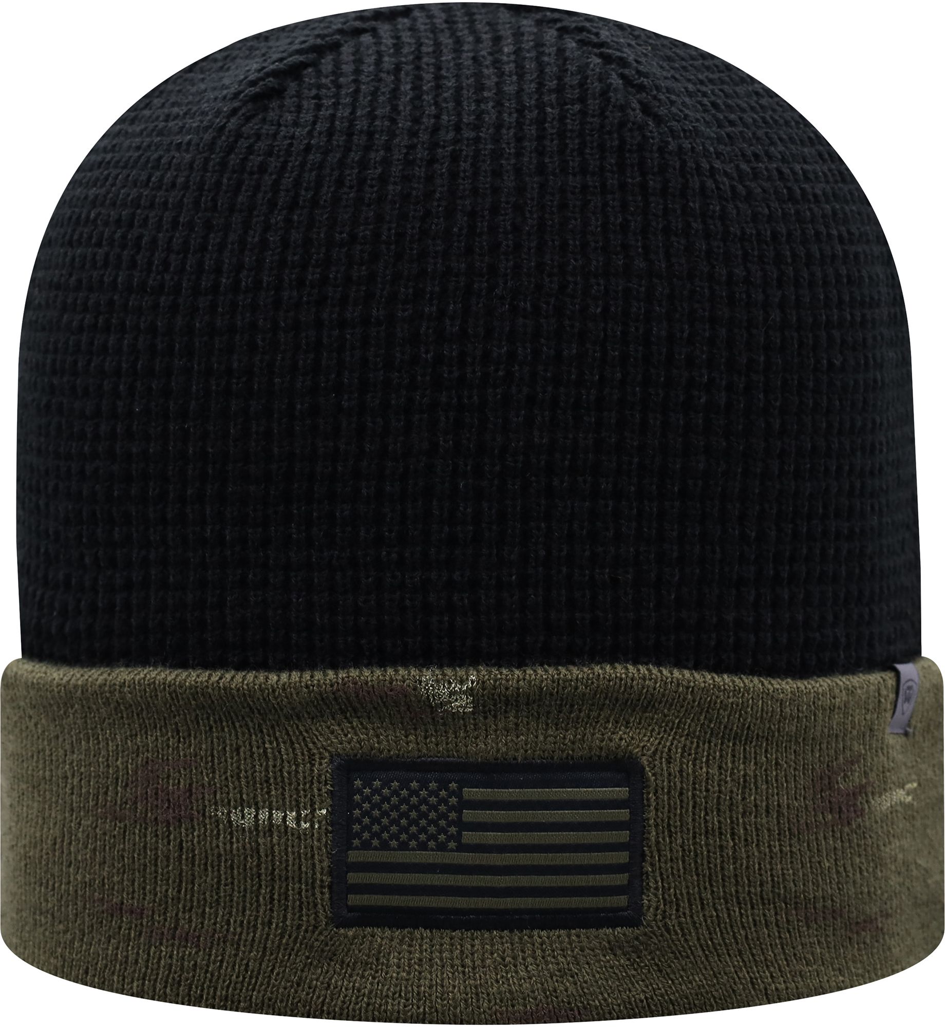 Top of the World Men's Texas A&M Aggies Black/Green OHT Military Appreciation Beanie product image