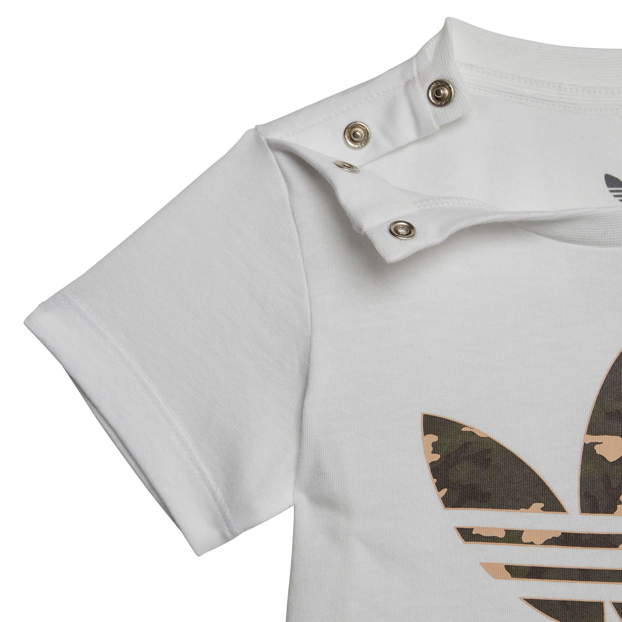 adidas Infants' Camo Shorts and T-Shirt Set