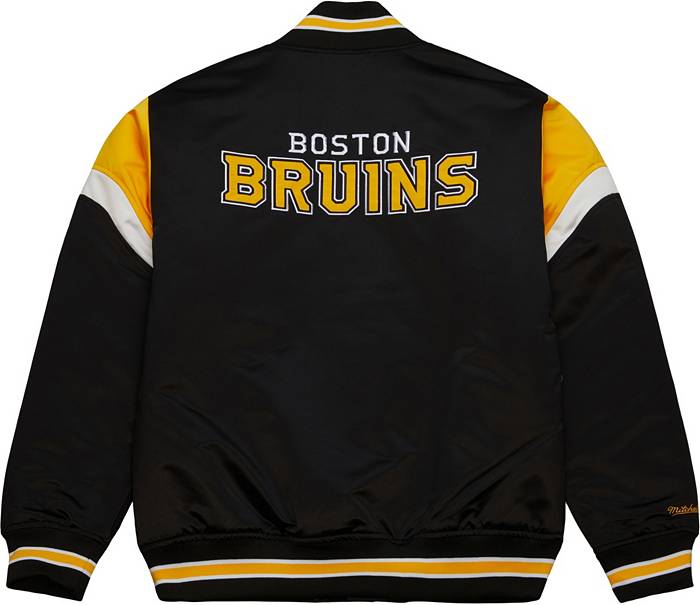 Maker of Jacket NHL Boston Bruins Black Gold Varsity