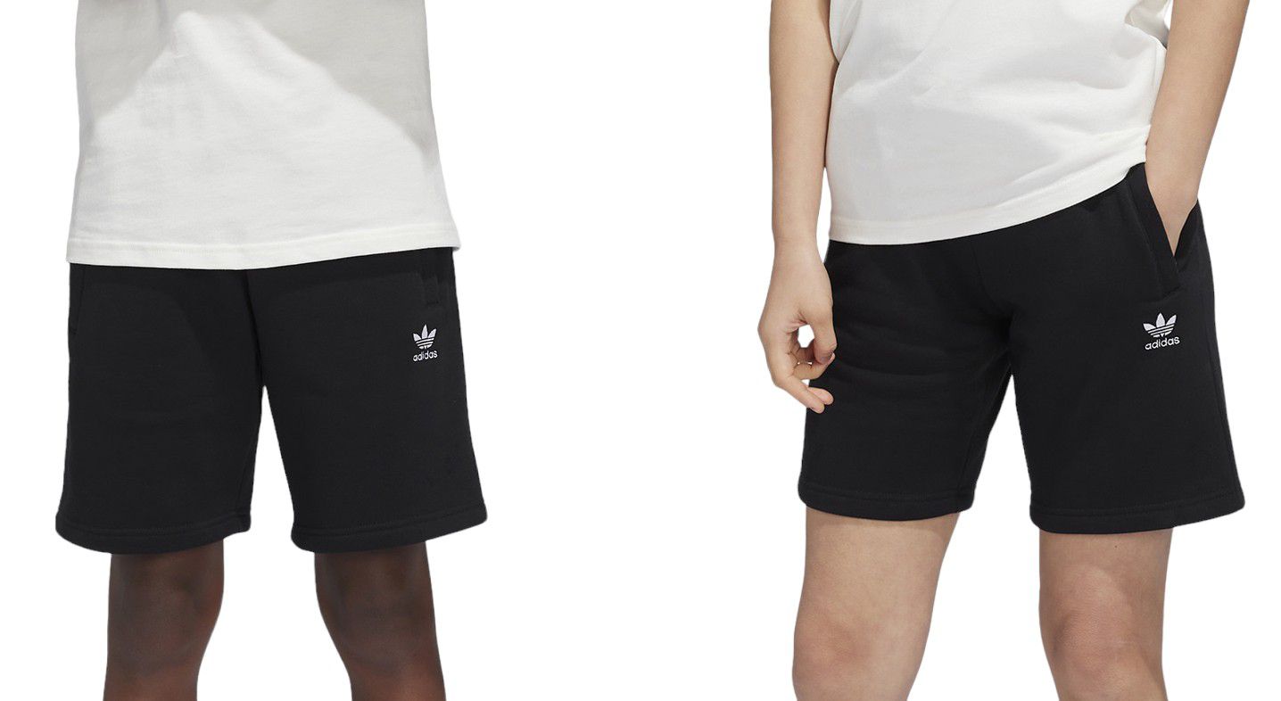 adidas Kids' Fleece Trefoil Shorts product image