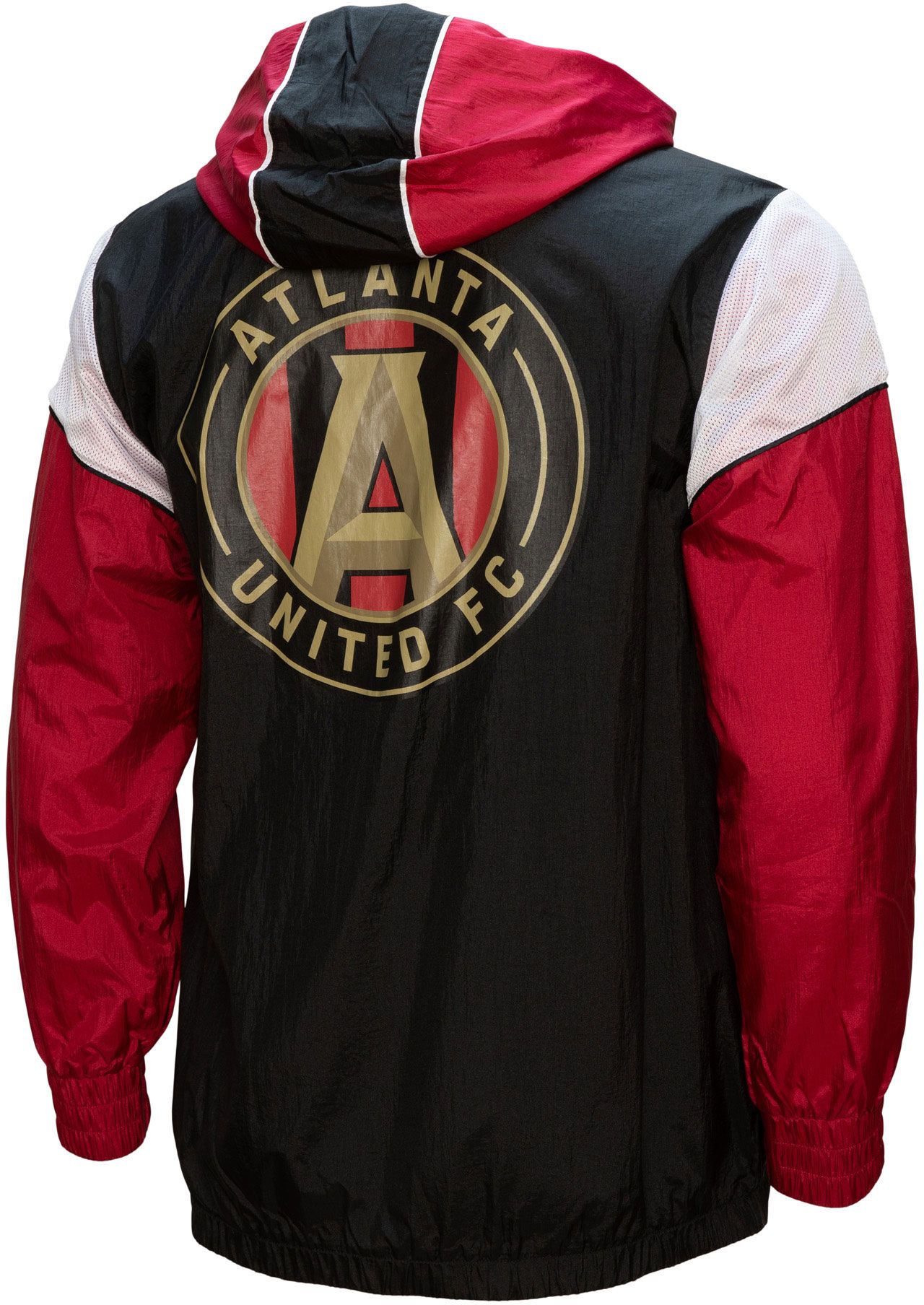 Mitchell & Ness Atlanta United Highlight Black Windbreaker Jacket product image