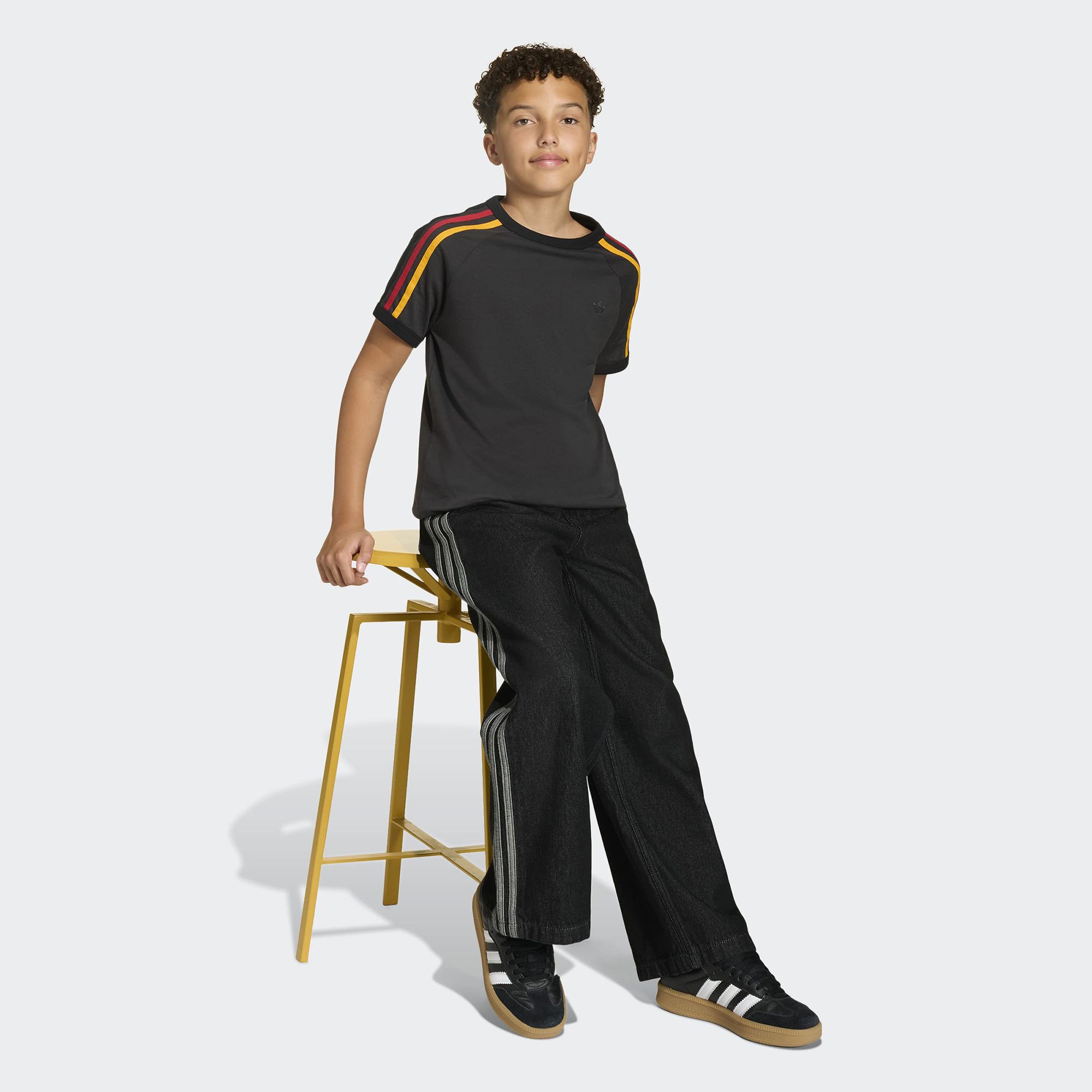 adidas Kids' 3-Stripes Tee product image
