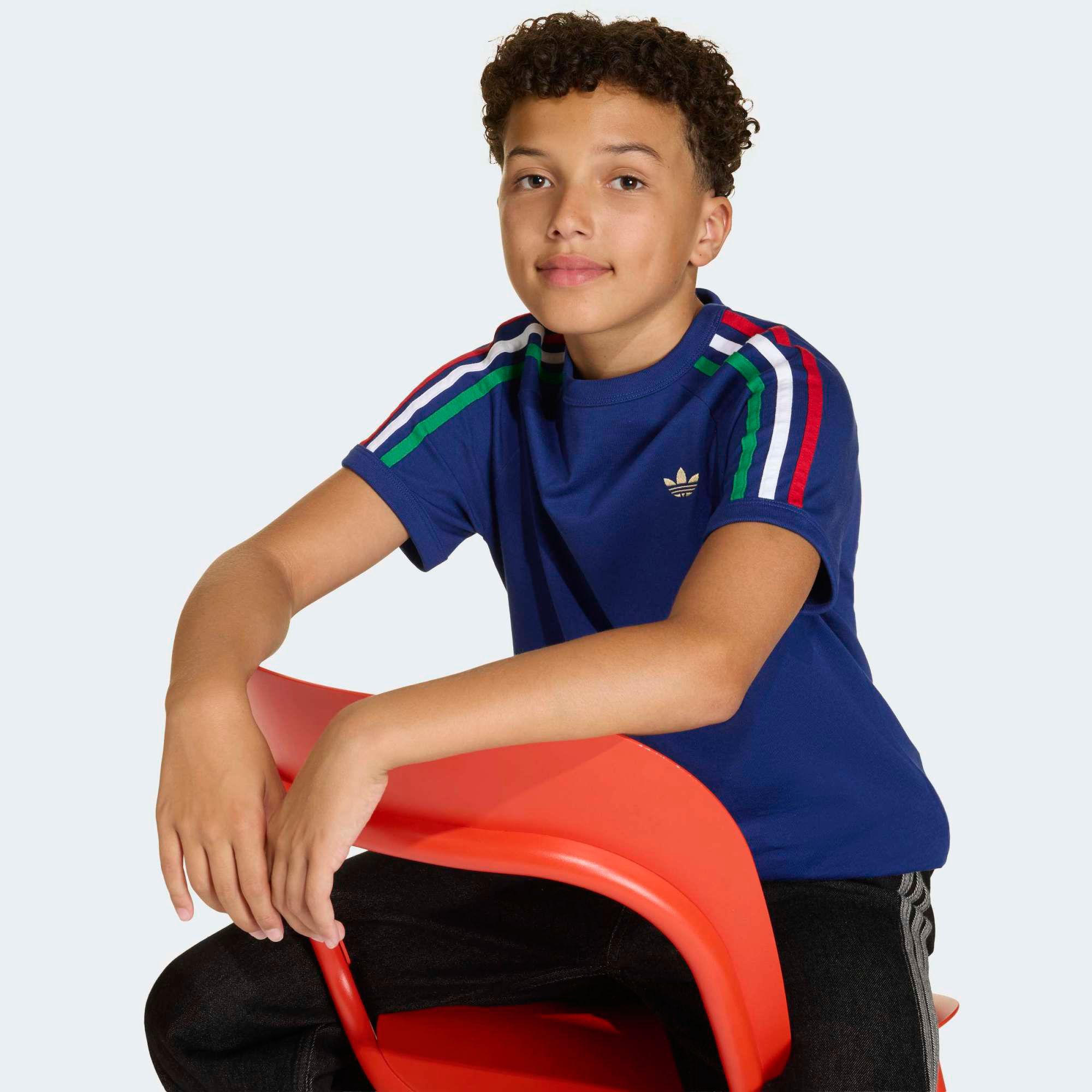 adidas Kids' 3-Stripes Tee product image