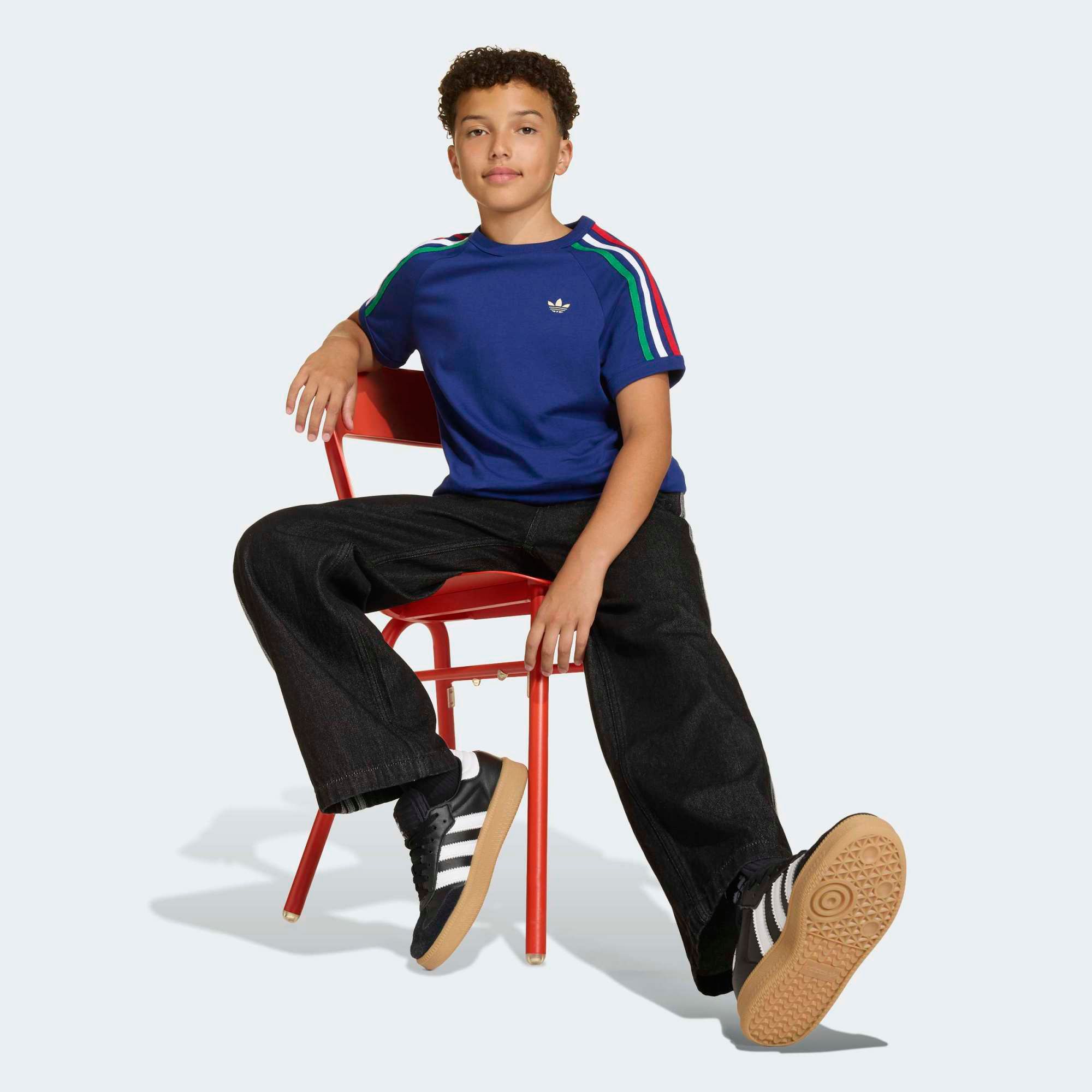 adidas Kids' 3-Stripes Tee product image