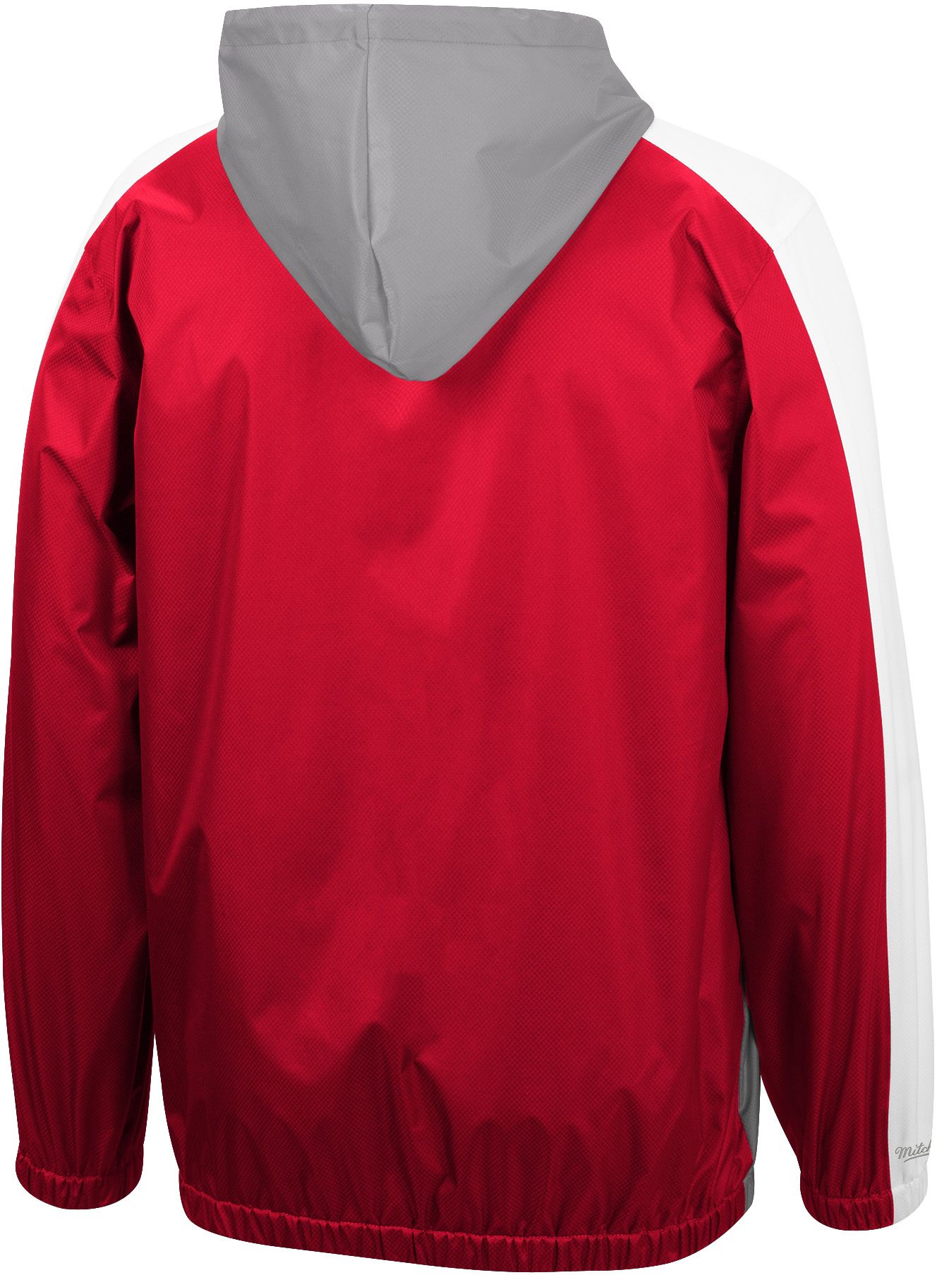 Mitchell & Ness Men's Ohio State Buckeyes Scarlet Lightweight Windbreaker Jacket product image