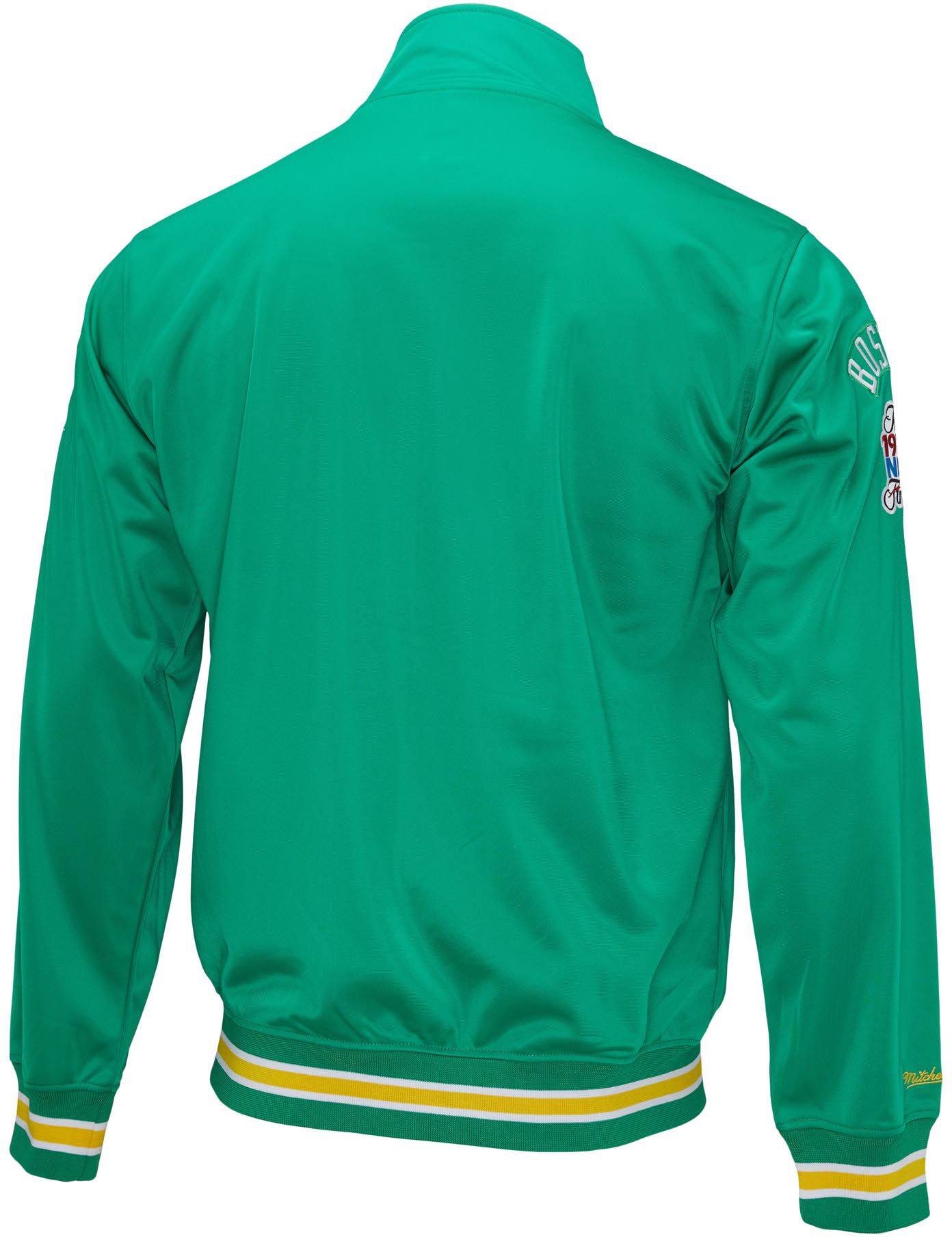 Mitchell & Ness Men's Boston Celtics Green Champ City Track Jacket product image