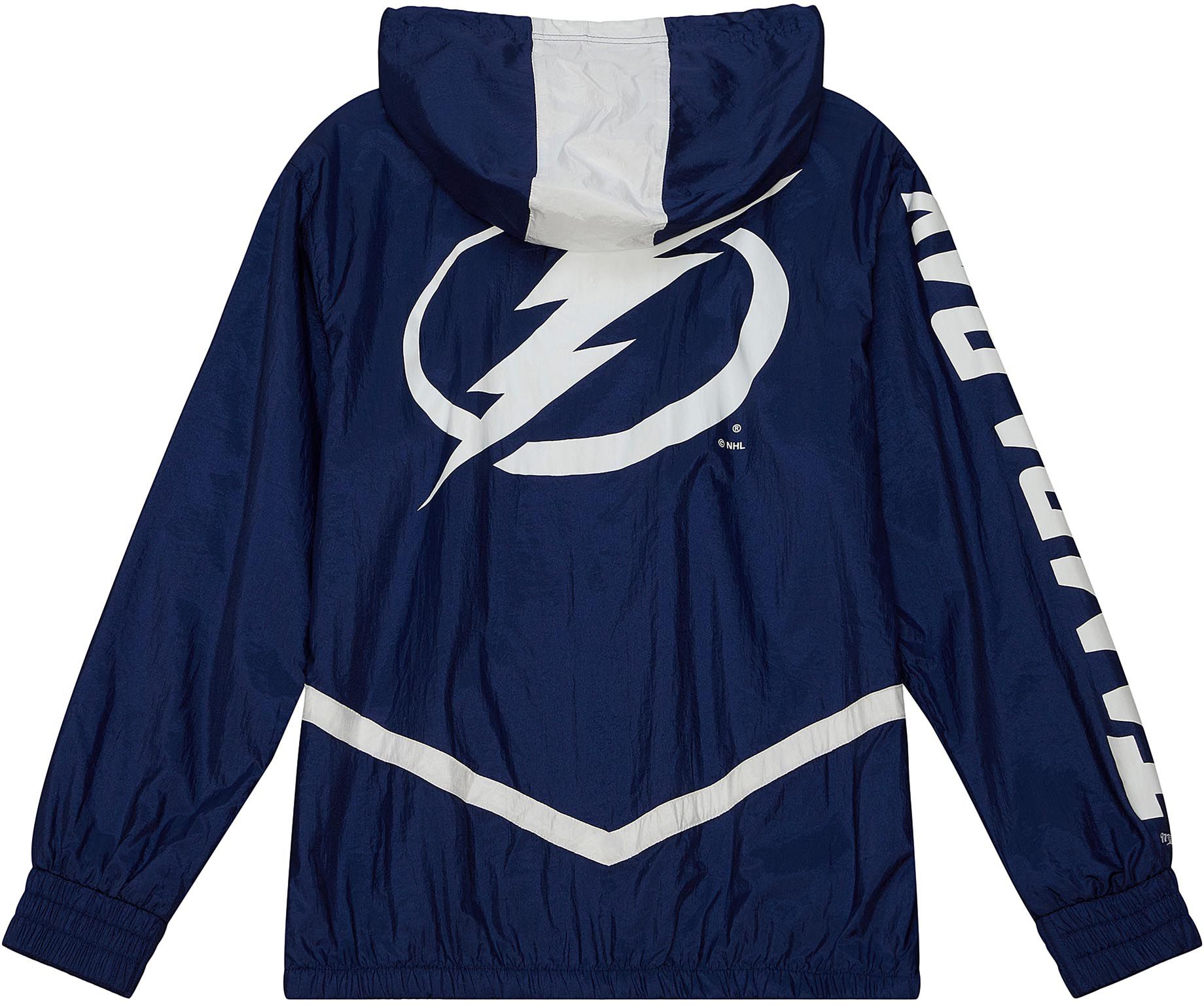 Mitchell & Ness Tampa Bay Lightning Undeniable Navy Windbreaker Jacket