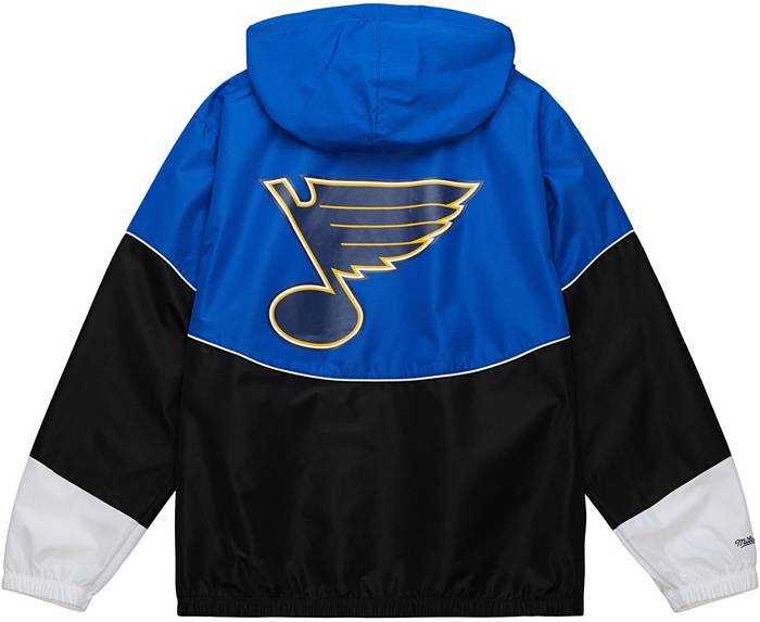 Vintage Starter St. Louis Blues Hockey Jersey Men Size L Black NHL Pullover