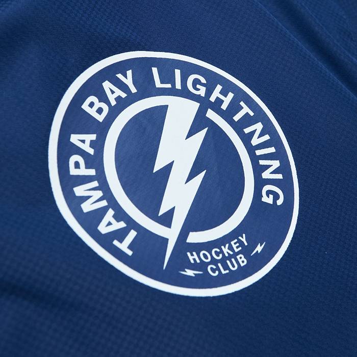 Mitchell & Ness Tampa Bay Lightning Team Black Windbreaker Jacket