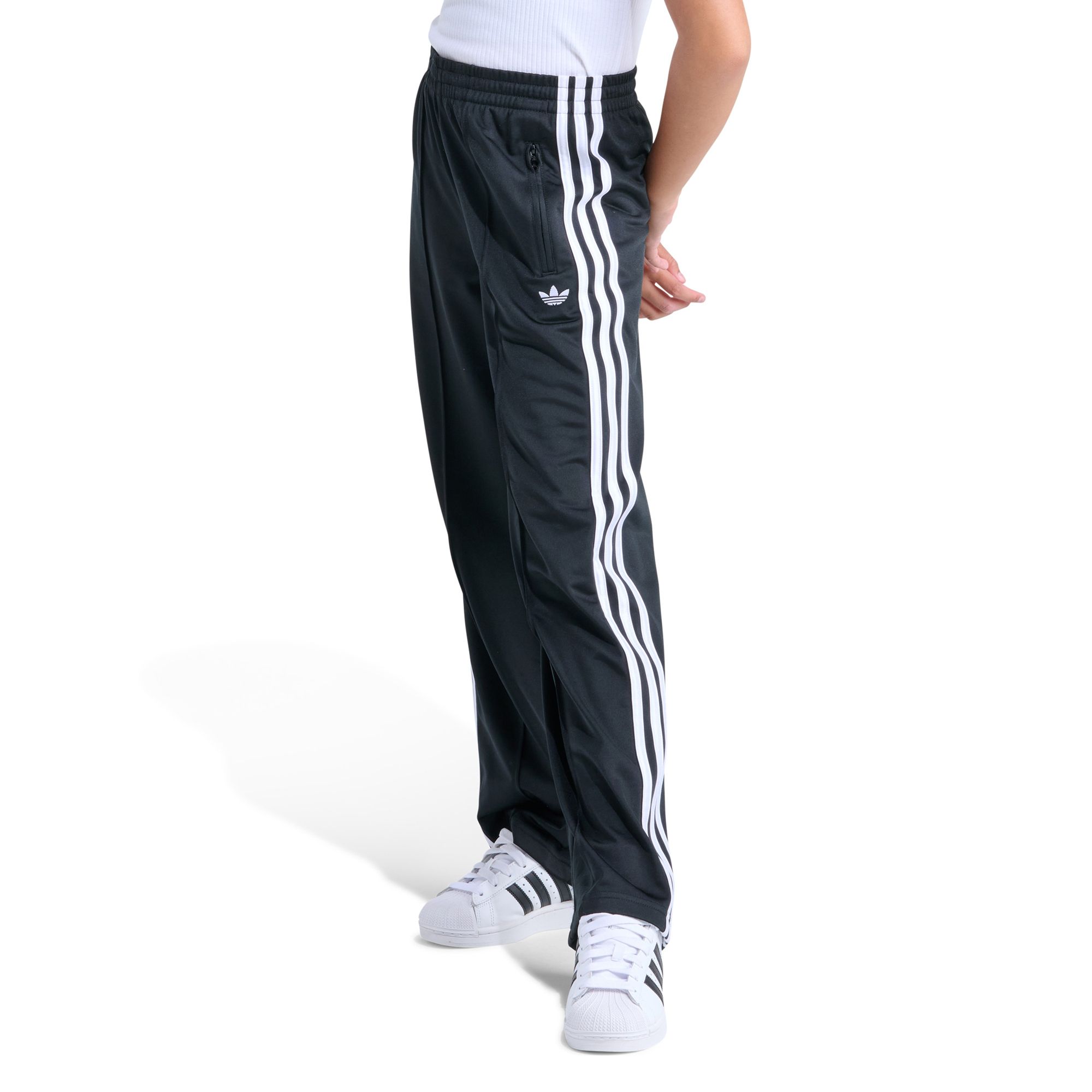 adidas Girls' Wide Leg Firebird Track Pants product image