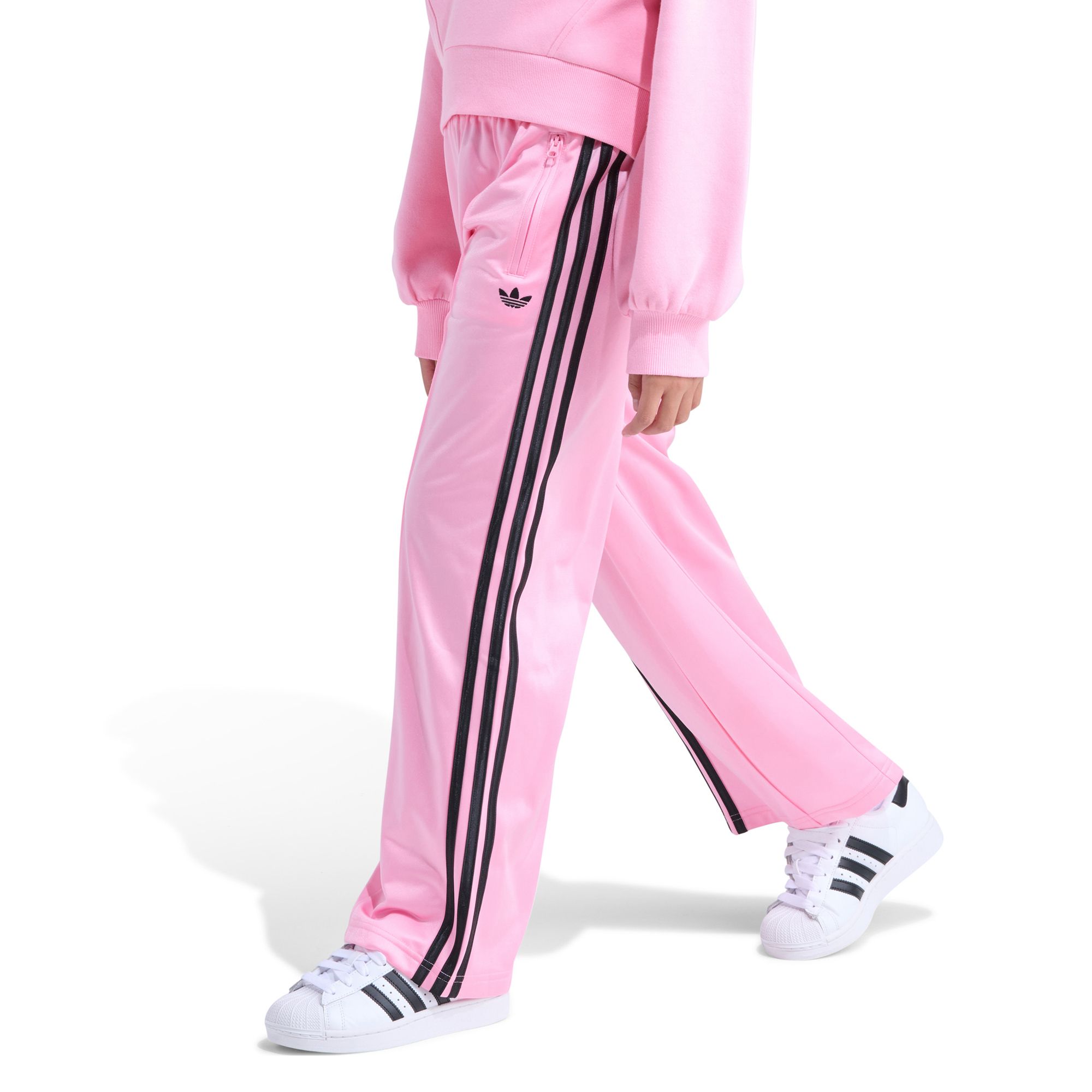 adidas Girls' Wide Leg Firebird Track Pants product image