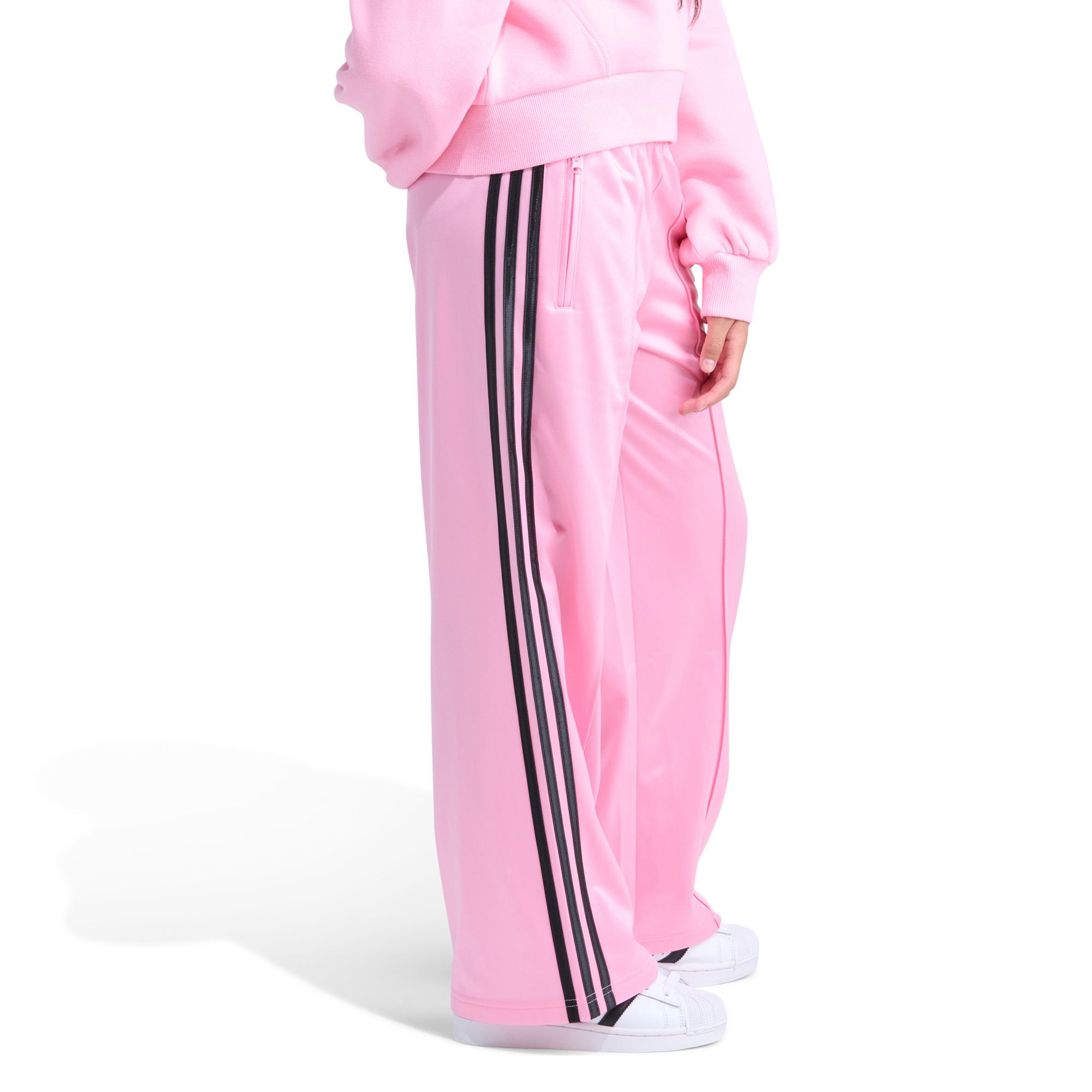 adidas Girls' Wide Leg Firebird Track Pants product image