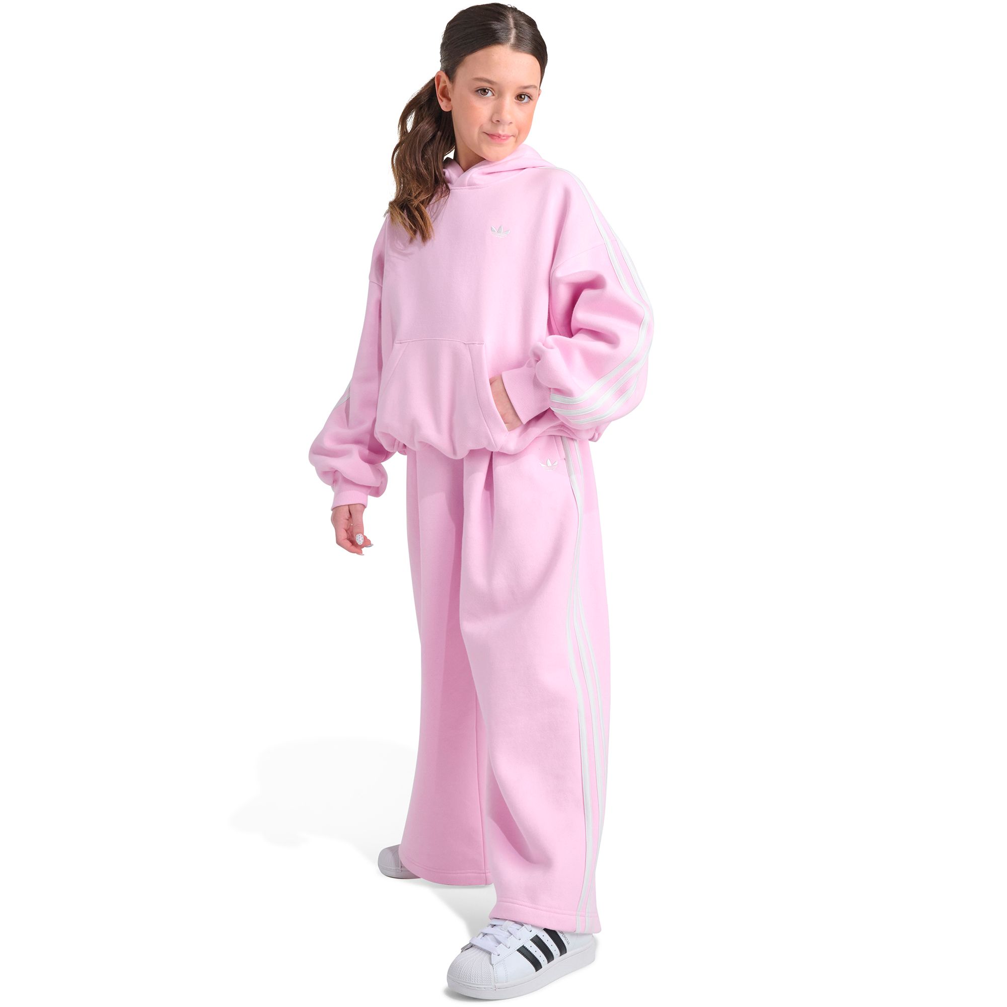 adidas Girls' Originals Pleated Fleece Pant product image