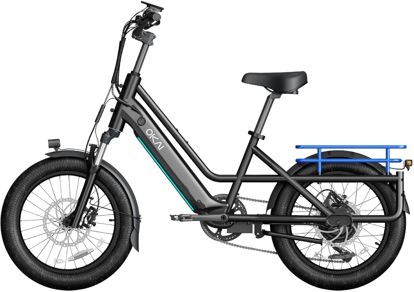 OKAI Adult 20" E-Kargo EB70 Electric Bike product image