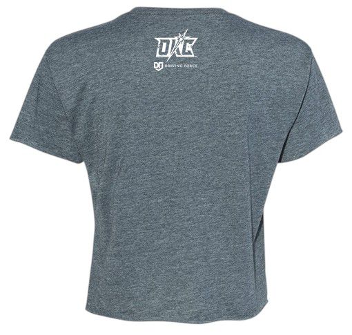 Driving Force Sports Women's Oklahoma City Spark Grey Next Level T-Shirt product image