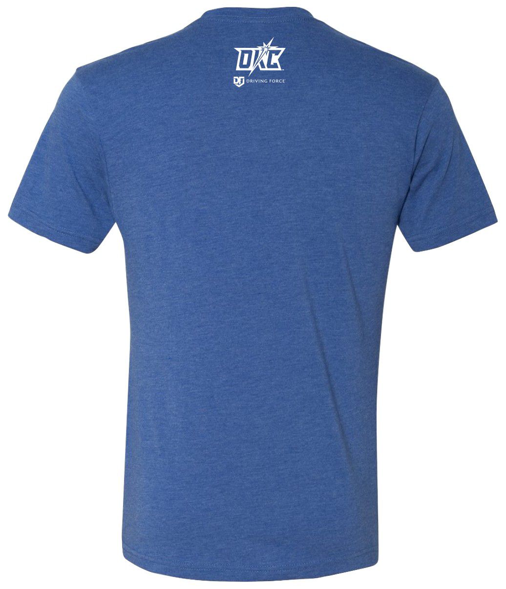 Driving Force Sports Men's Oklahoma City Spark Kinzie Hansen #9 Blue T-Shirt product image