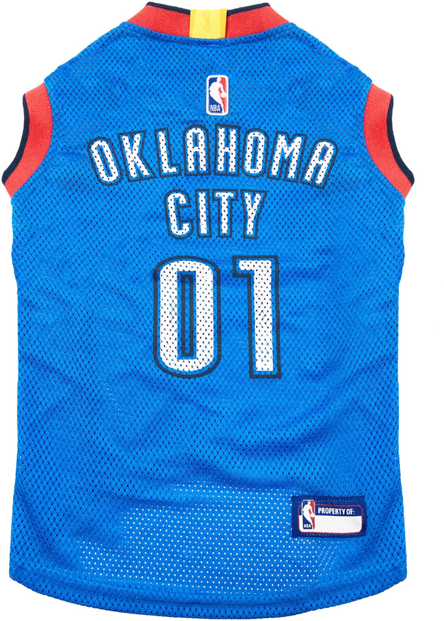 Pets First NBA Oklahoma City Thunder Pet Jersey product image