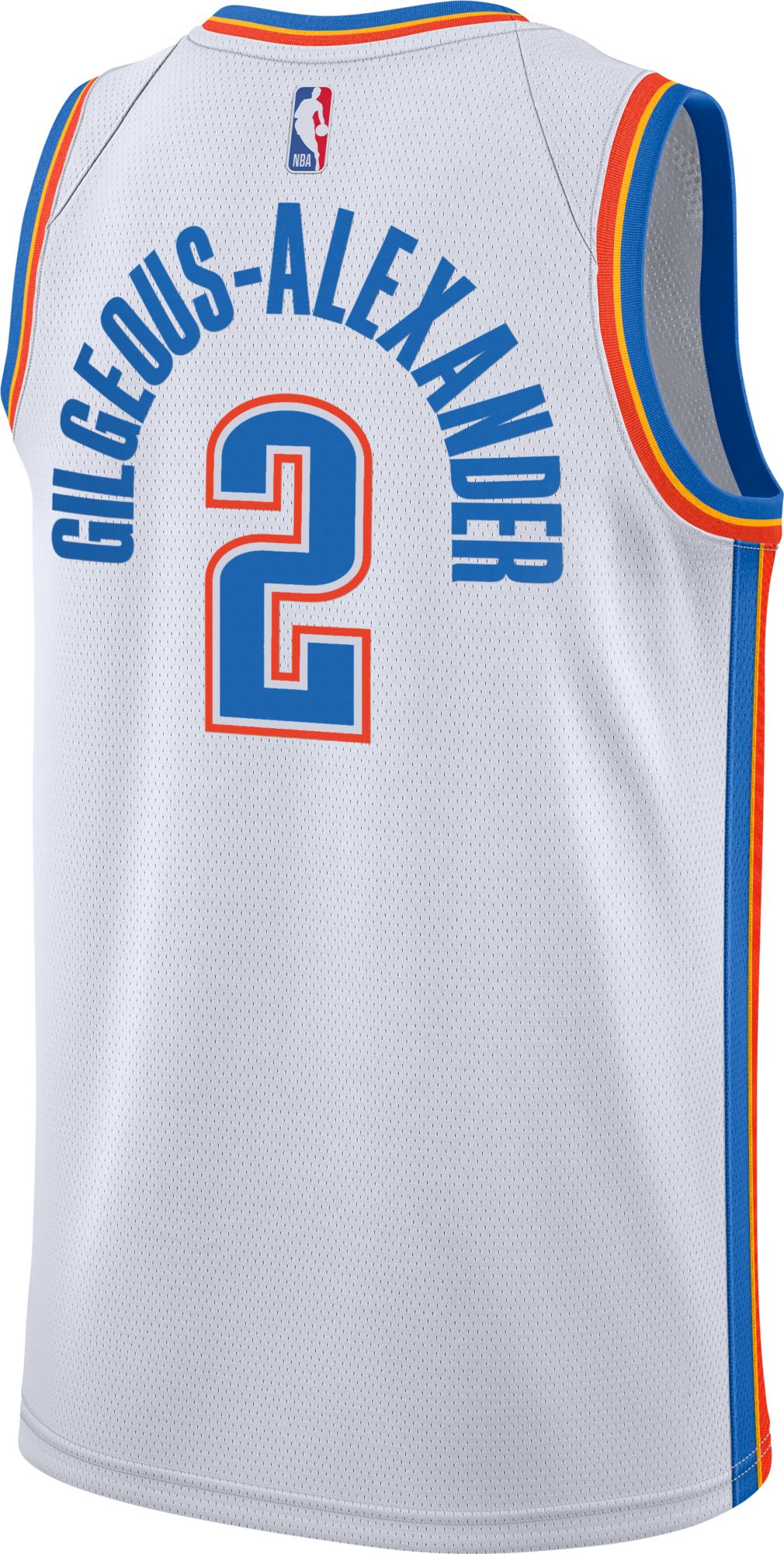 Nike Youth Oklahoma City Thunder Shai Gilgeous-Alexander #2 Swingman Association Jersey product image