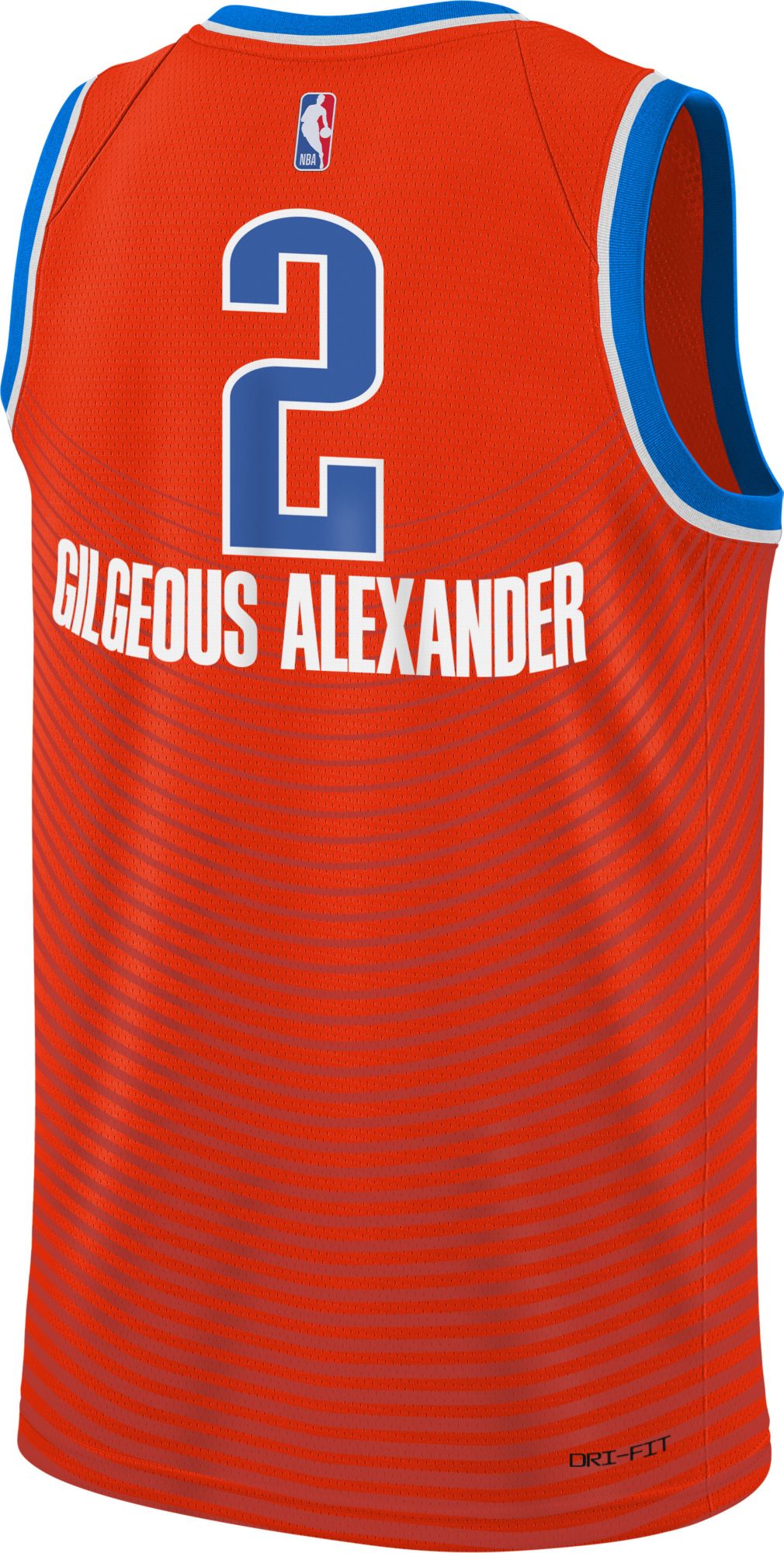 Jordan Youth Oklahoma City Thunder Shai Gilgeous-Alexander #2 Swingman Statement Jersey product image