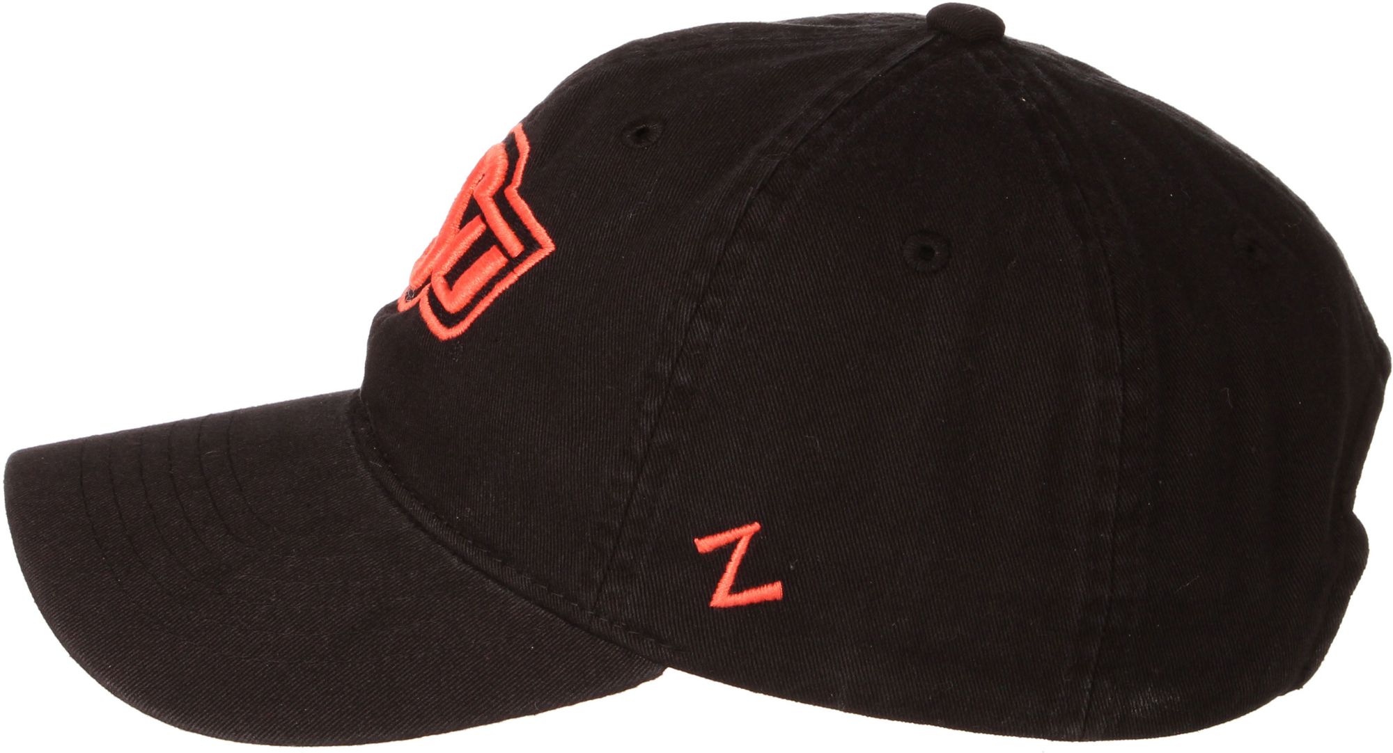 Zephyr Men's Oklahoma State Cowboys Black Scholarship Adjustable Hat product image