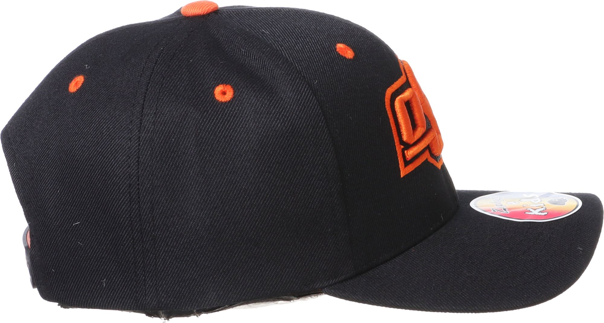 Zephyr Youth Oklahoma State Cowboys Black Camp Adjustable Hat product image