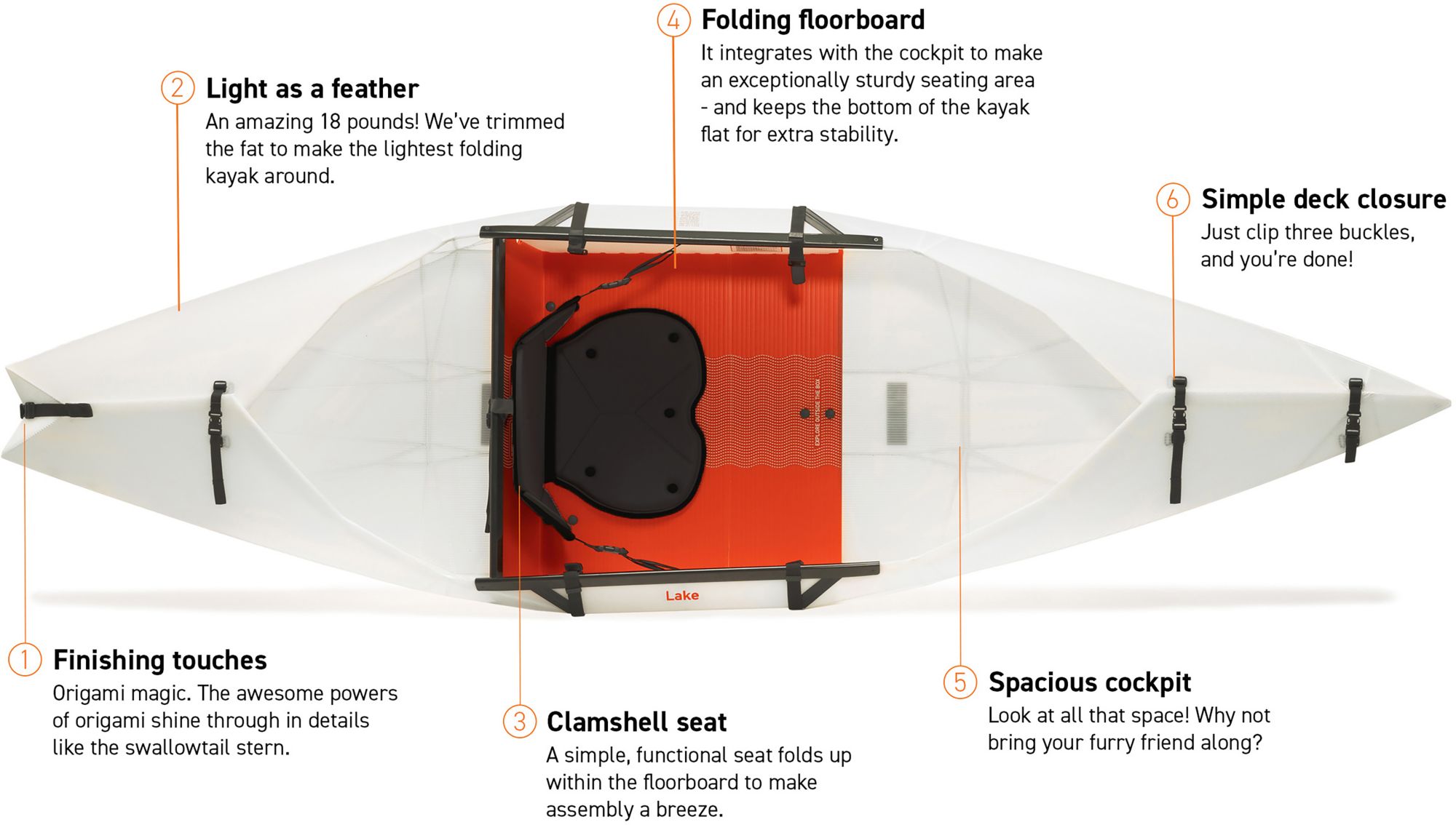 Oru Lake Folding Kayak product image