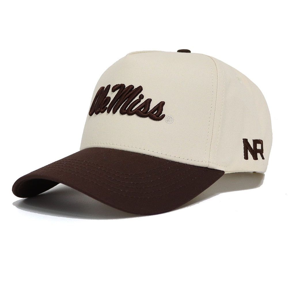 No Rivals Adult Ole Miss Rebels Brown Espresso Adjustable Hat product image