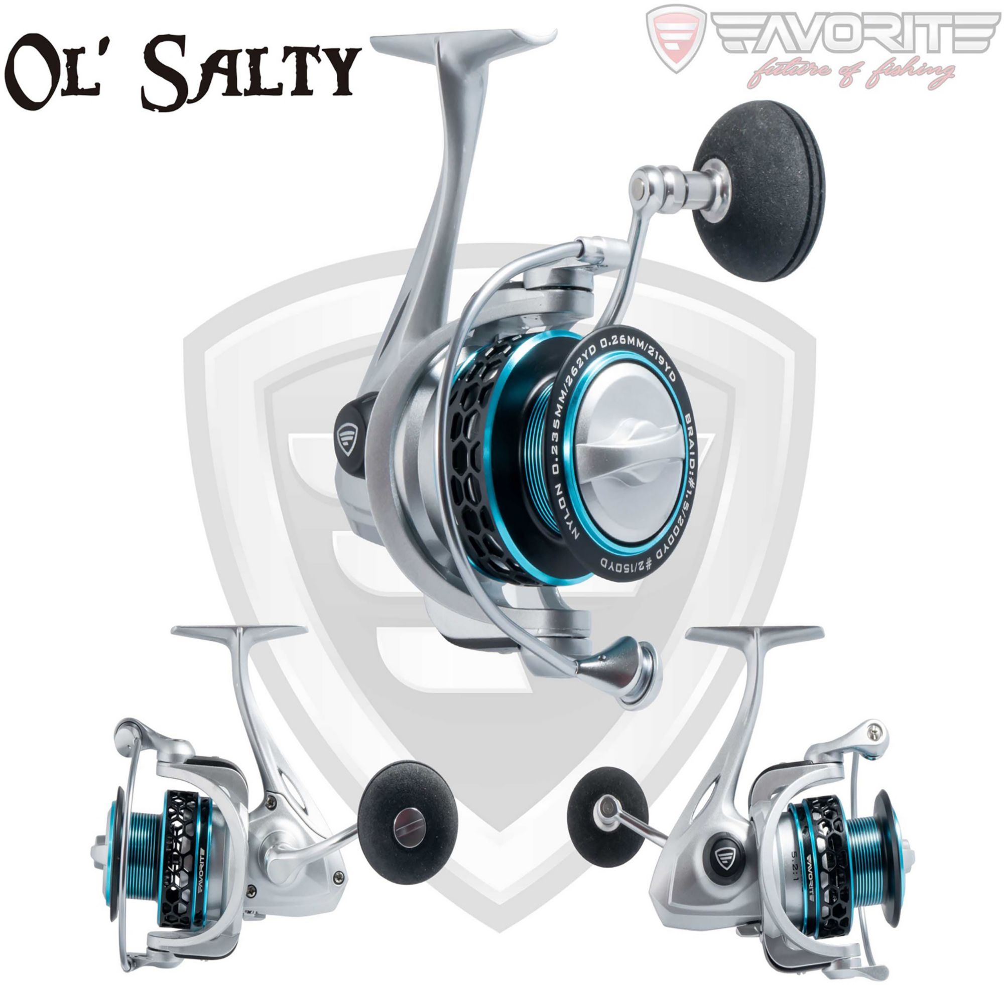 Favorite Fishing USA  Ol' Salty Spinning Reel product image