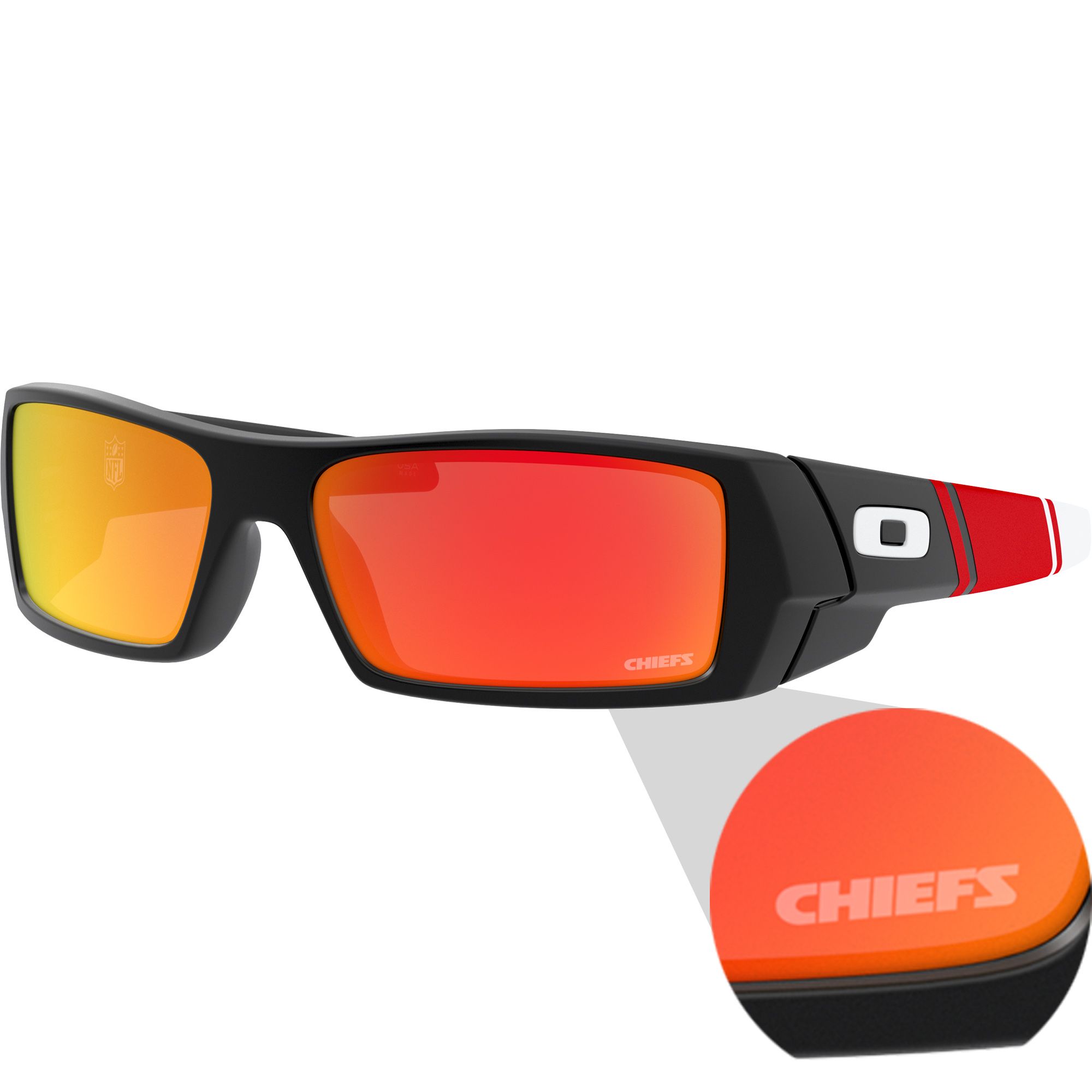 Oakley Kansas City Chiefs Gascan PRIZM Sunglasses product image