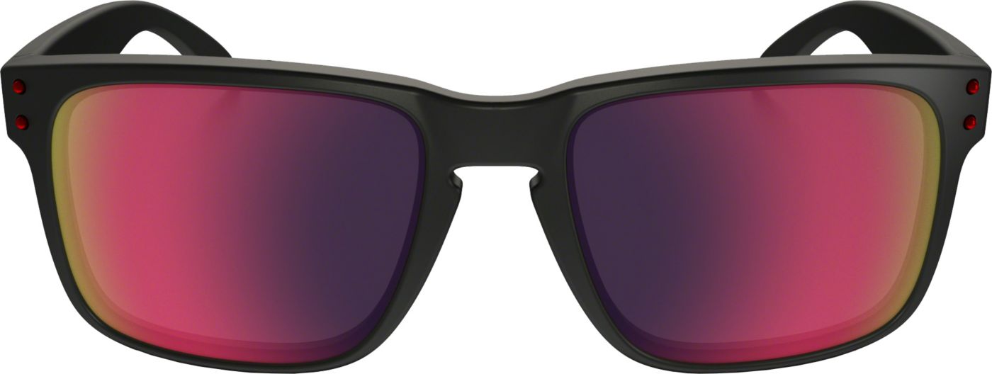 Oakley holbrook red iridium polarized best sale