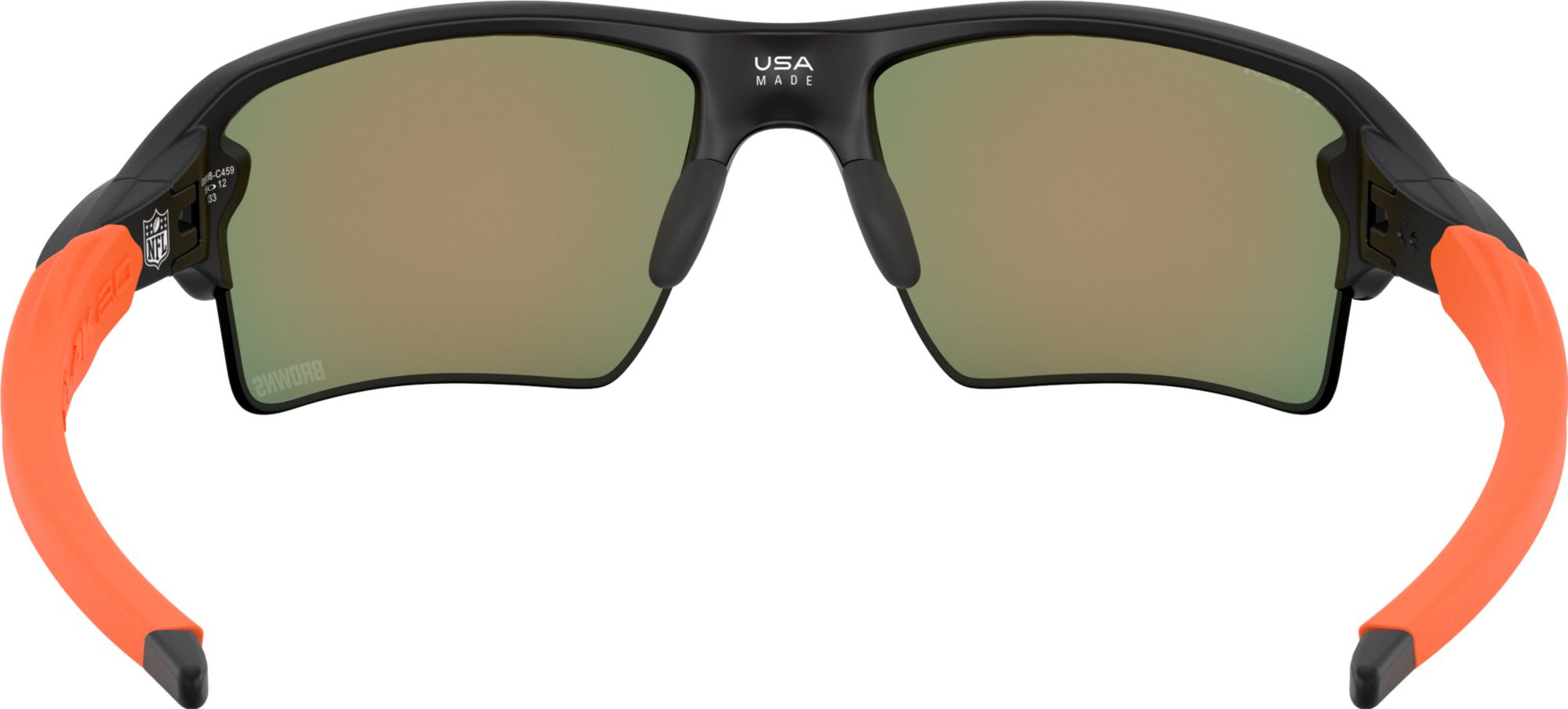 Oakley Cleveland Browns Oak Flak 2.0 XL Sunglasses product image