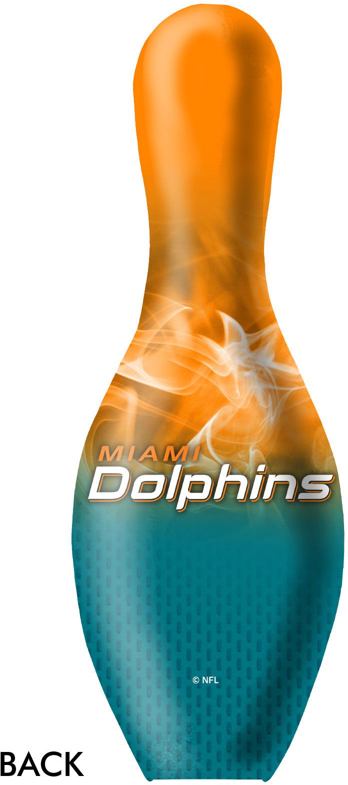 Strikeforce Miami Dolphins On Fire Bowling Pin product image