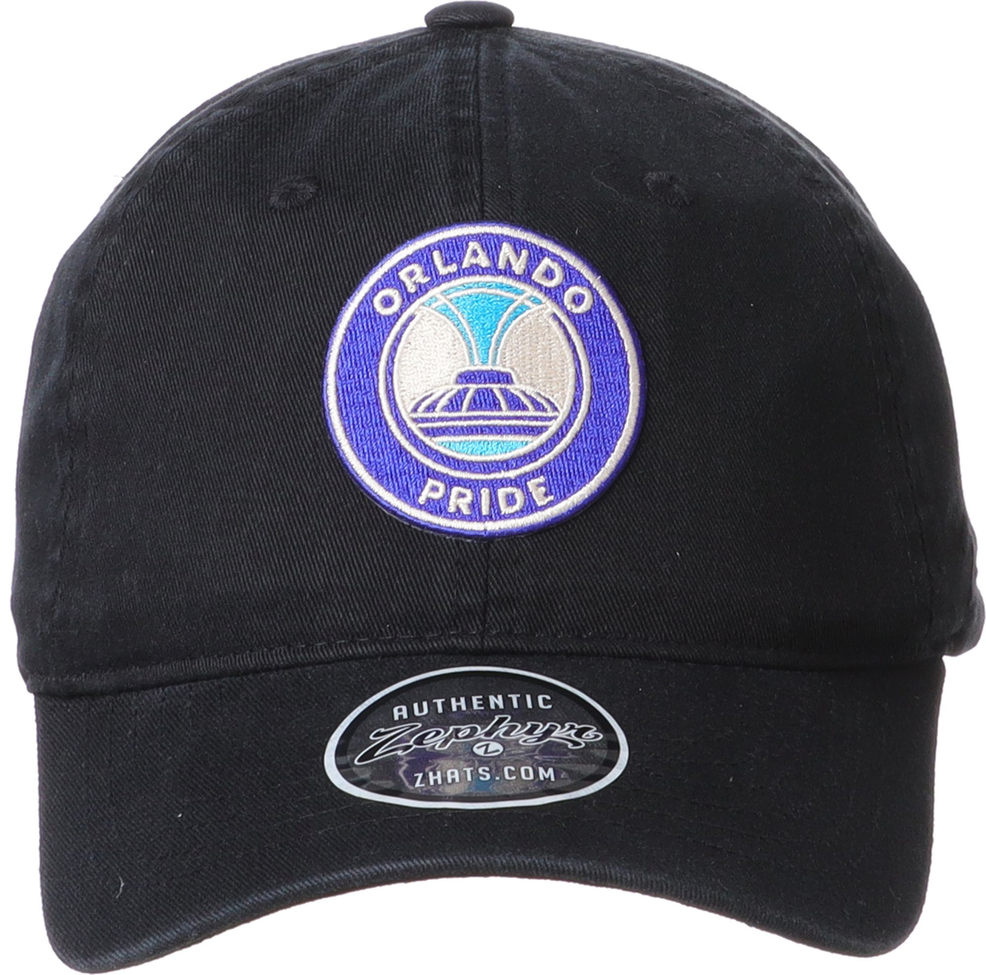 Zephyr Orlando Pride Team Black Adjustable Hat product image