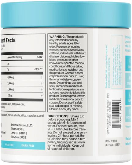 OATH Sport Pre-Workout – 25 Servings product image