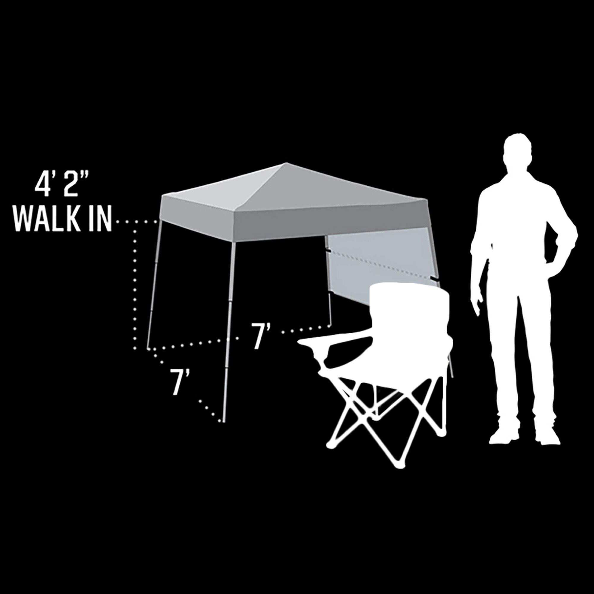 DSG 7'x7' Backpack Canopy product image