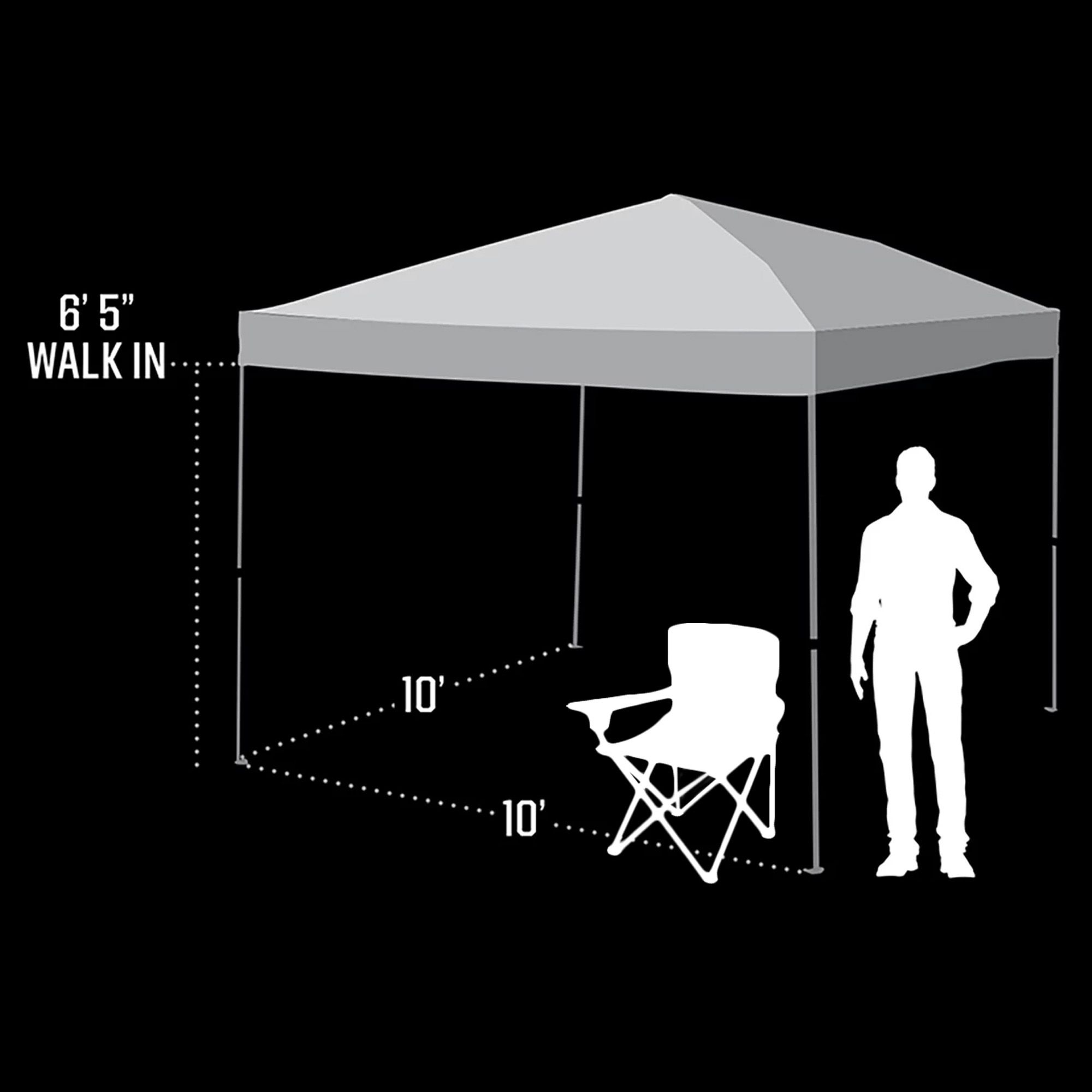 DSG 10'x10' Quick Lift Straight Leg Canopy product image