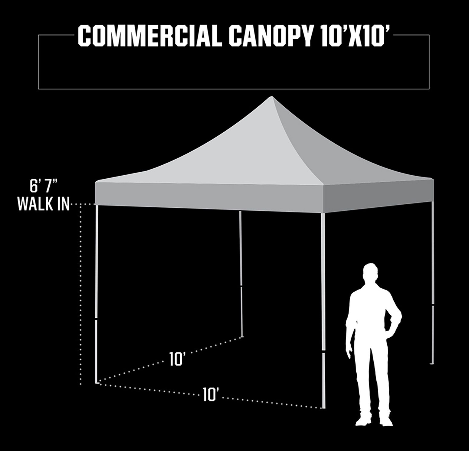 DSG 10'x10' Commercial Canopy product image